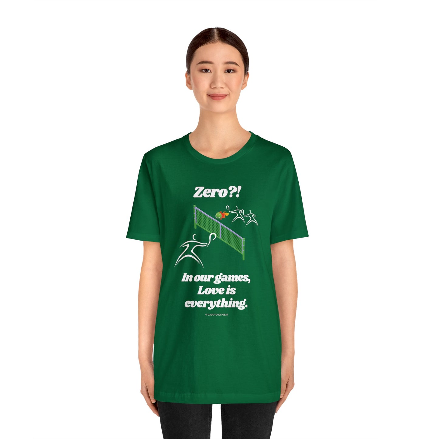 Tennis Love (adult tee)