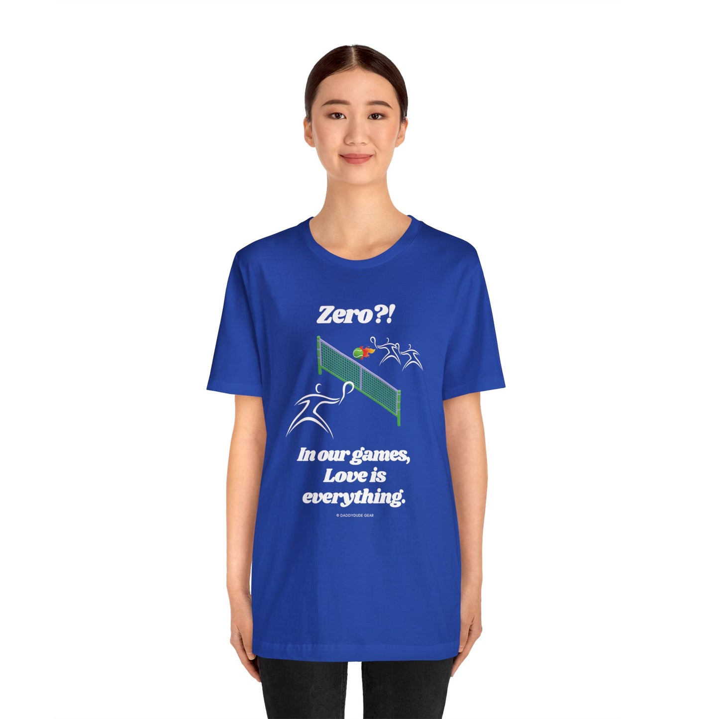 Tennis Love (adult tee)