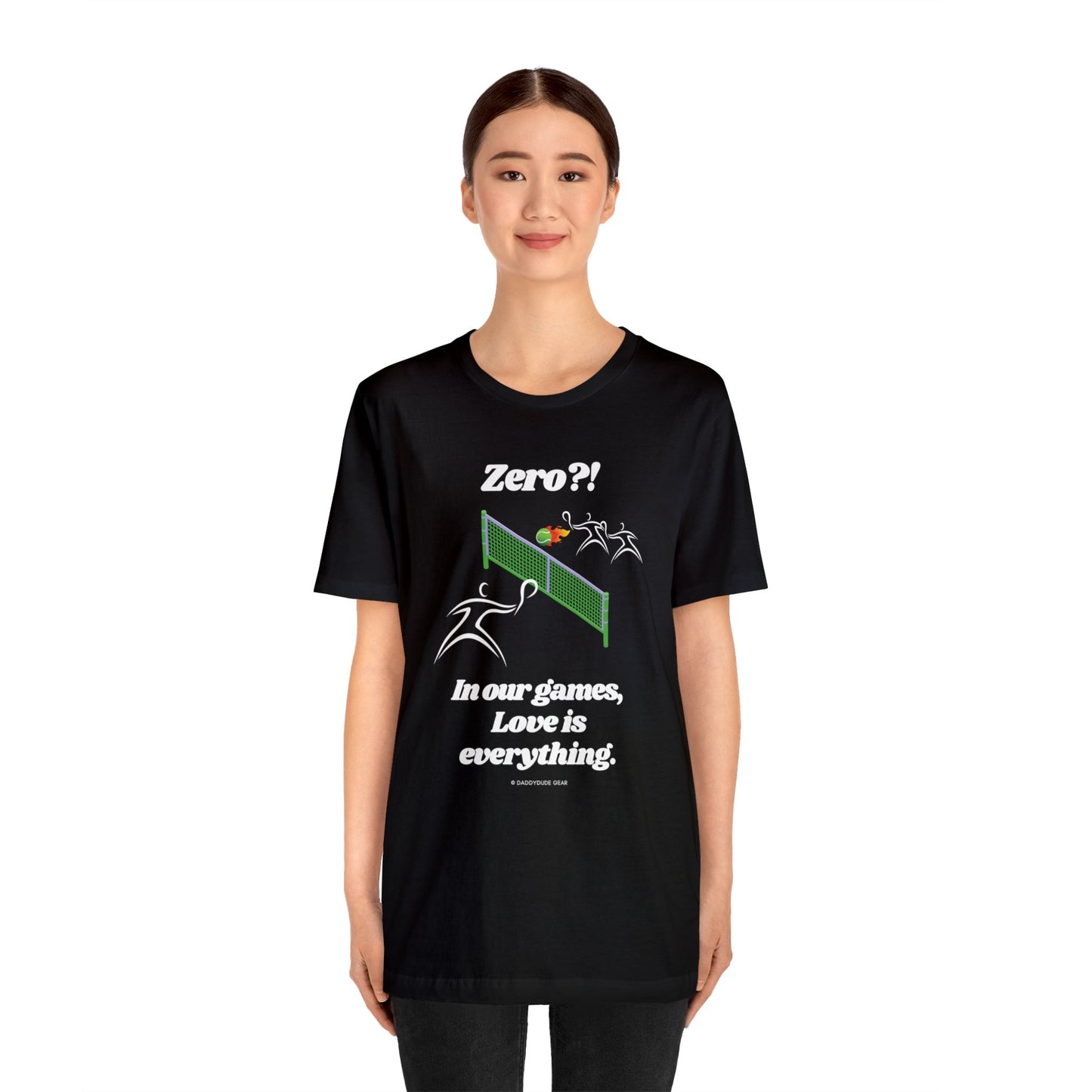 Tennis Love (adult tee)