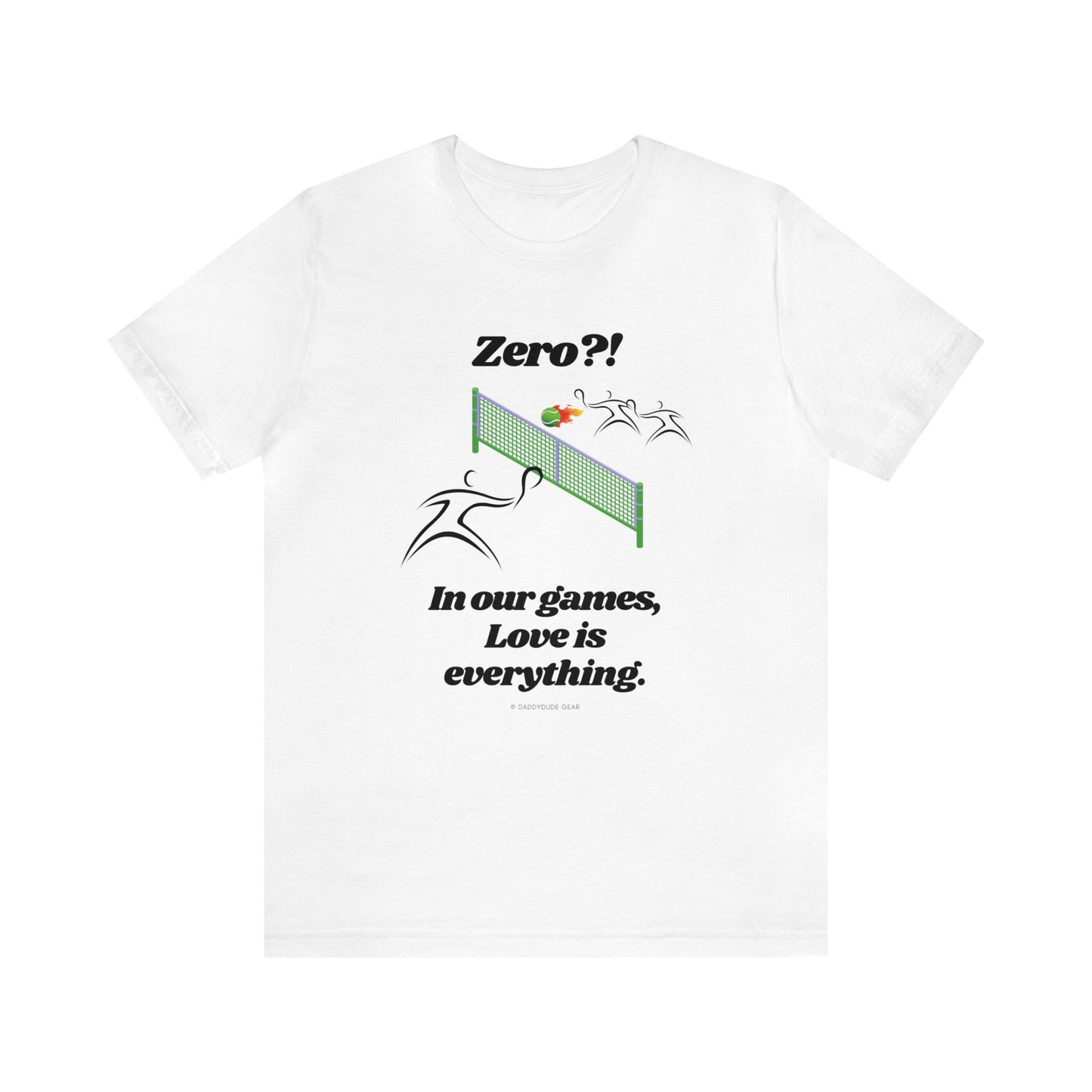 Tennis Love (adult tee)