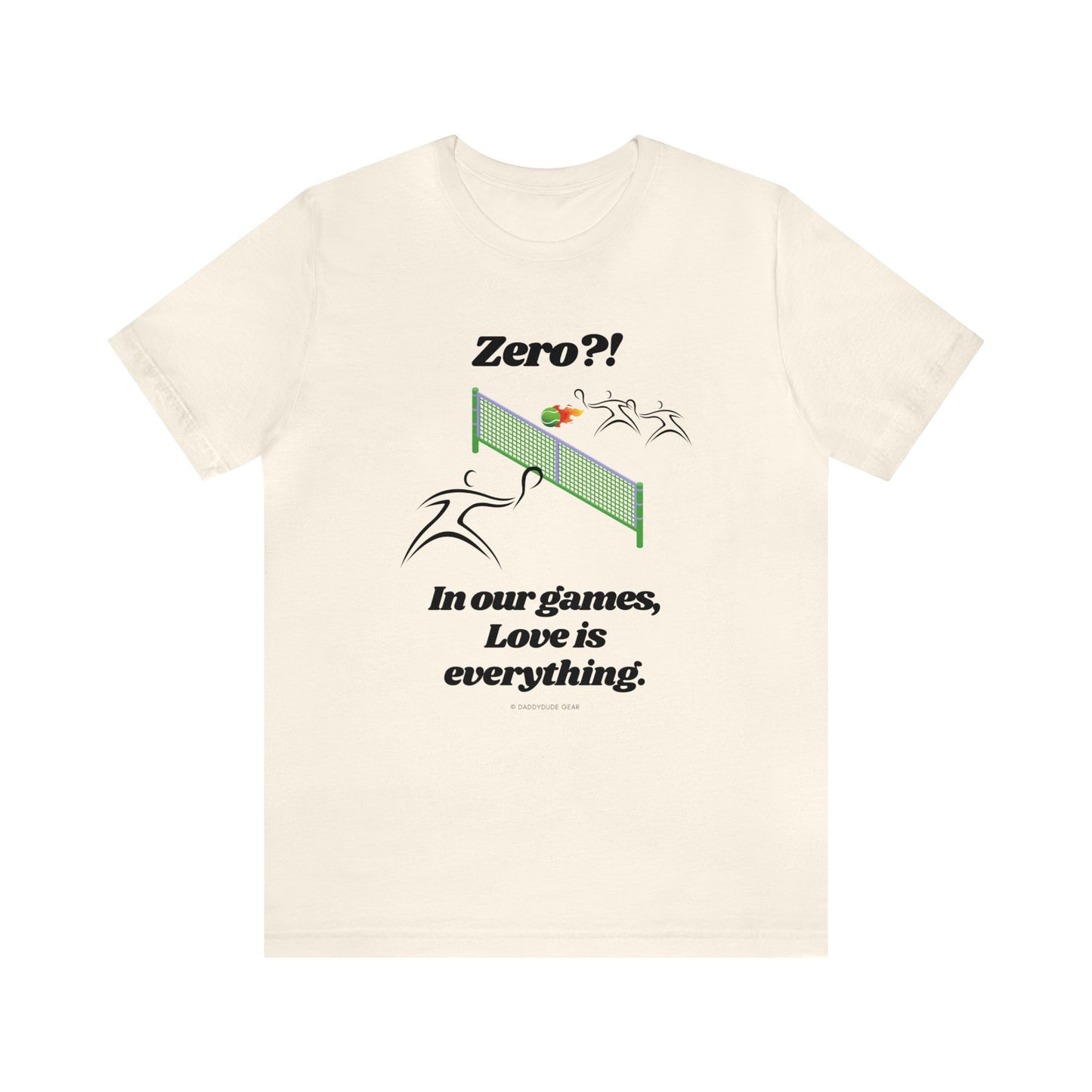 Tennis Love (adult tee)