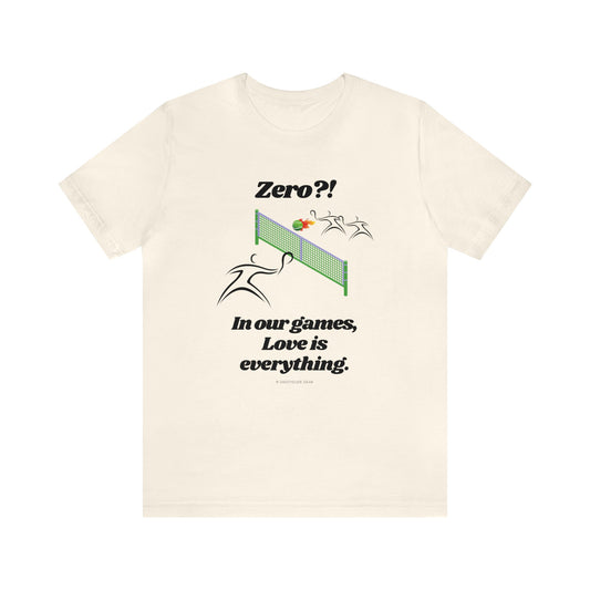 Tennis Love (adult tee)