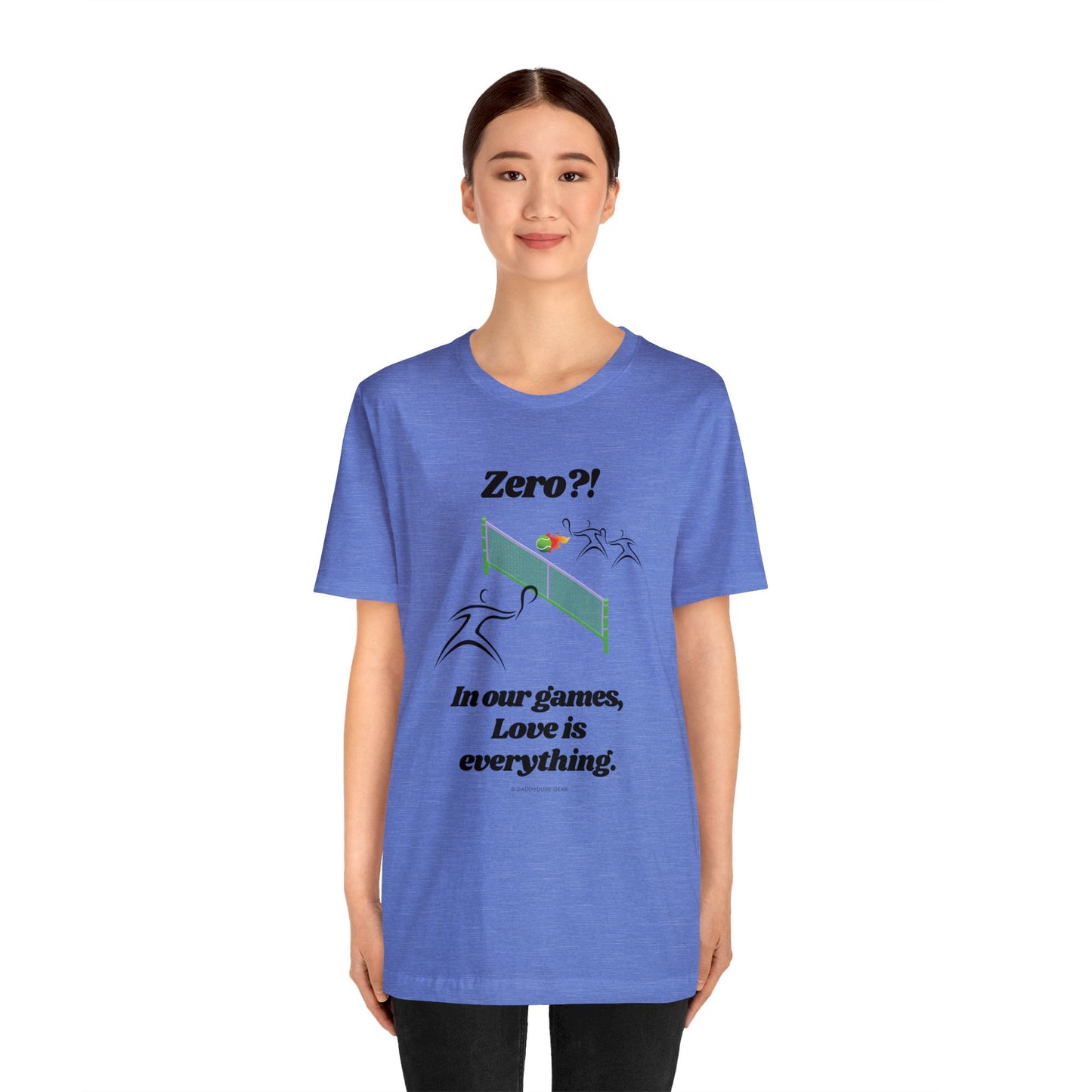 Tennis Love (adult tee)