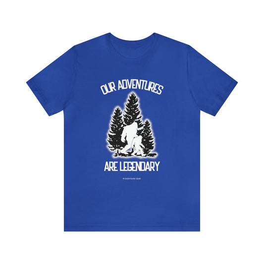 Our Adventures are Legendary - yetis (adult tee)