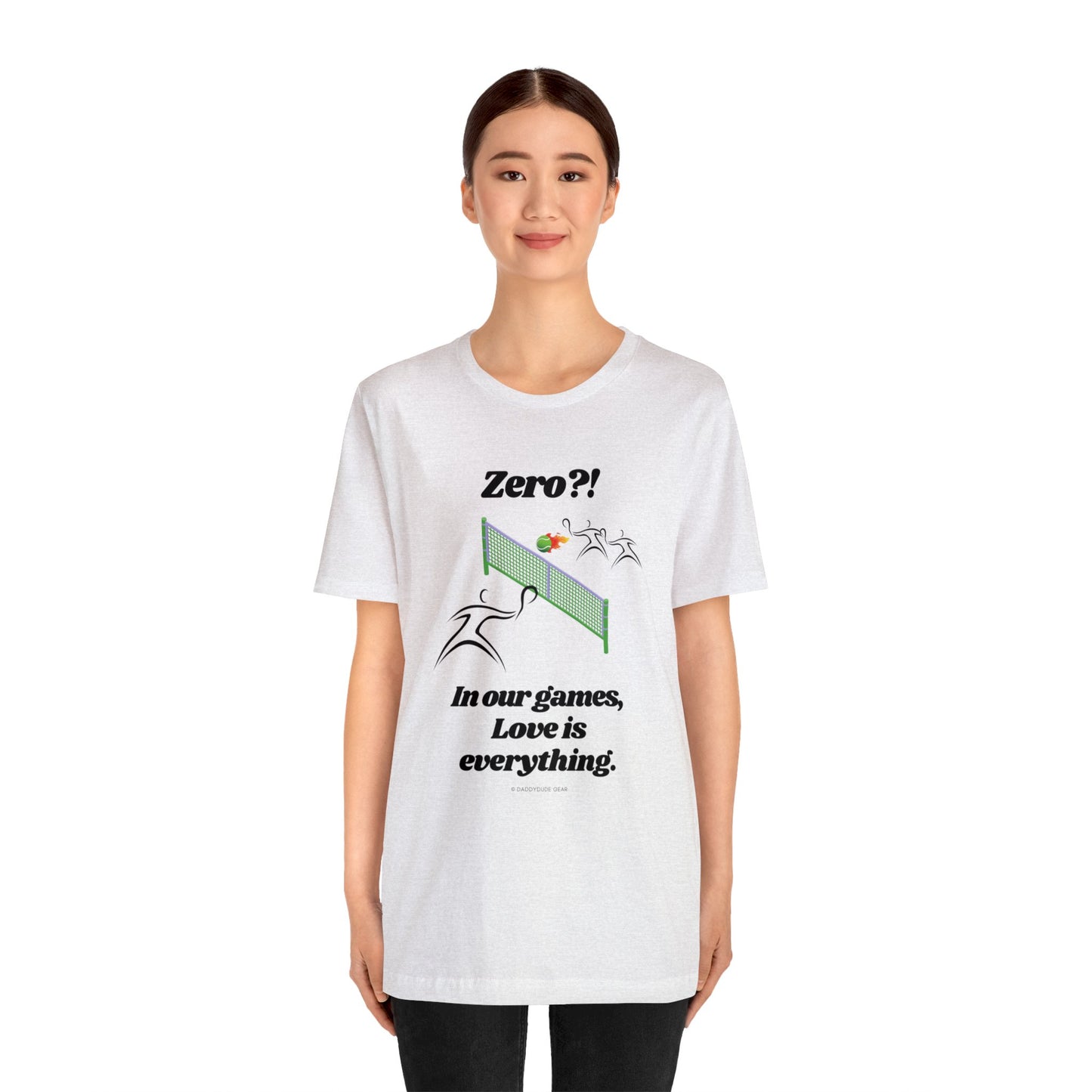 Tennis Love (adult tee)