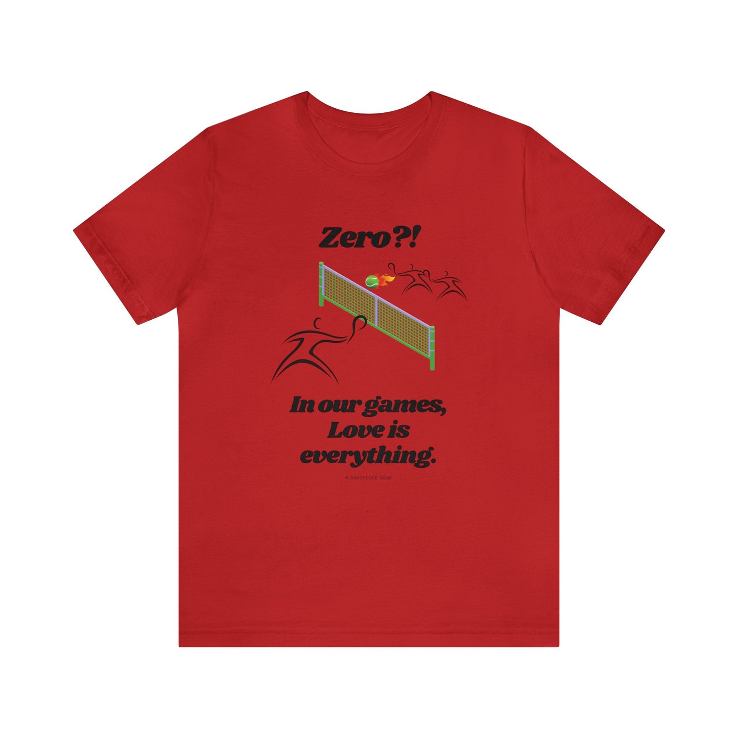 Tennis Love (adult tee)