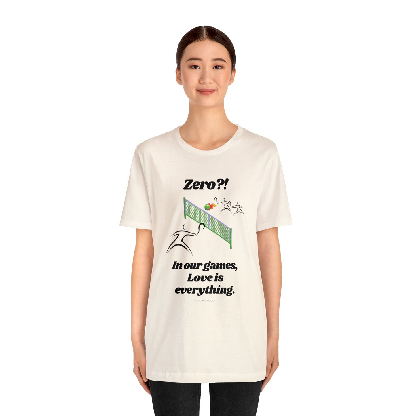 Tennis Love (adult tee)