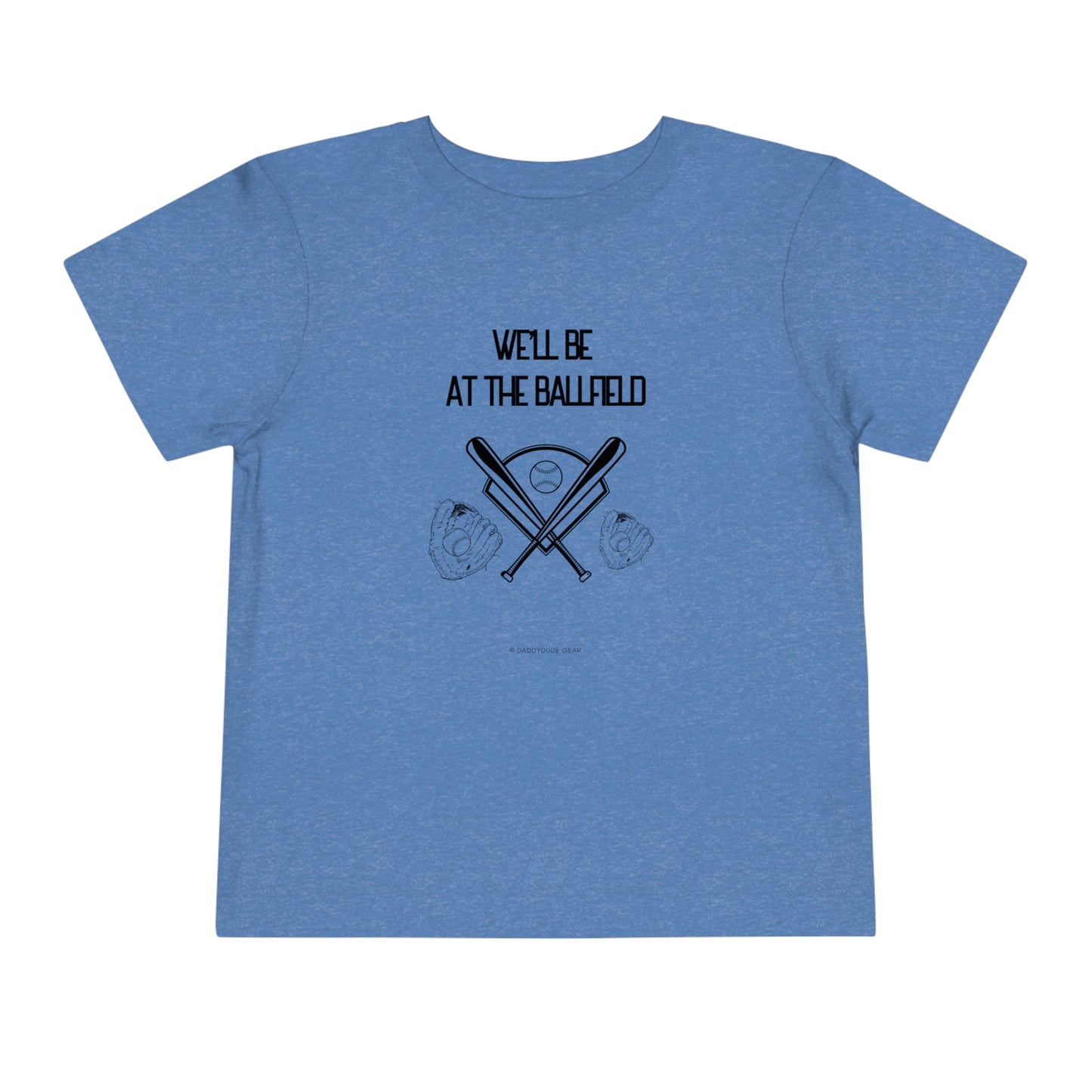 At the Ballfield (Toddler Tee)