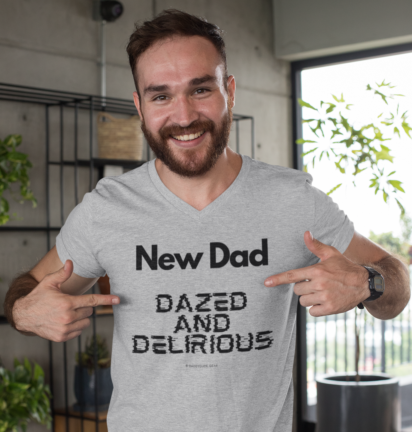 New Dad: Dazed and Delirious (tee)