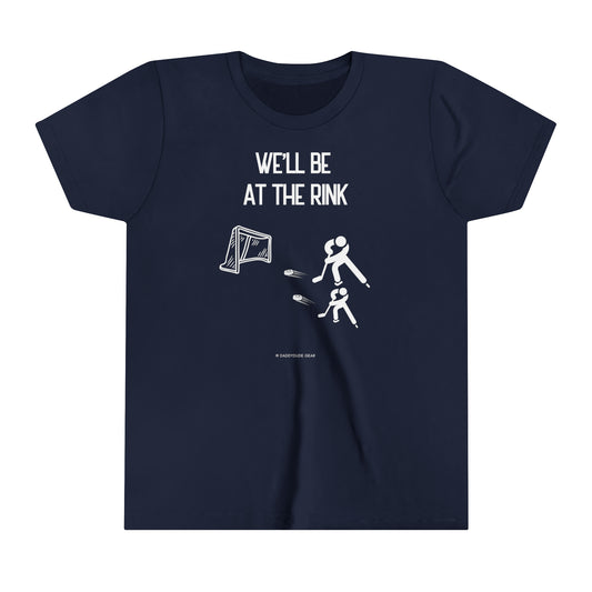 At the rink (youth tee)