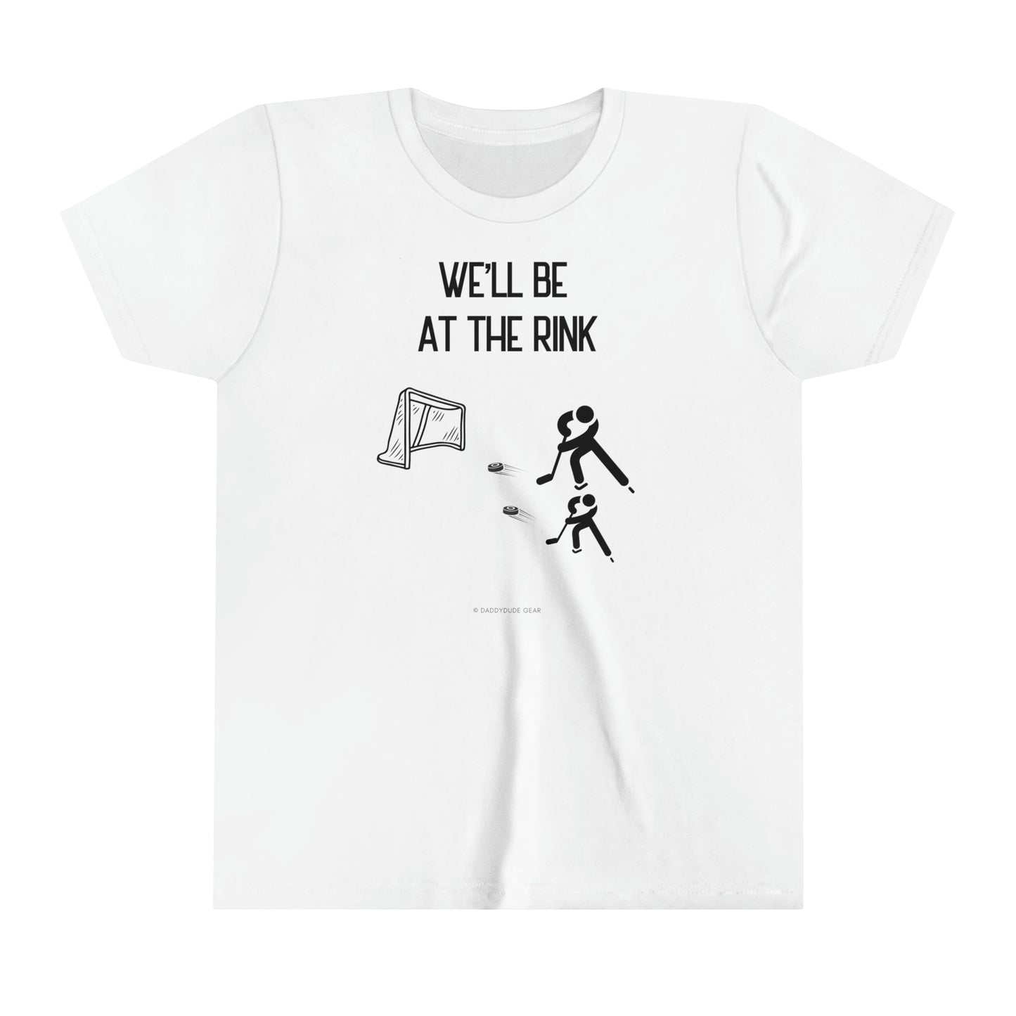 At the rink (youth tee)