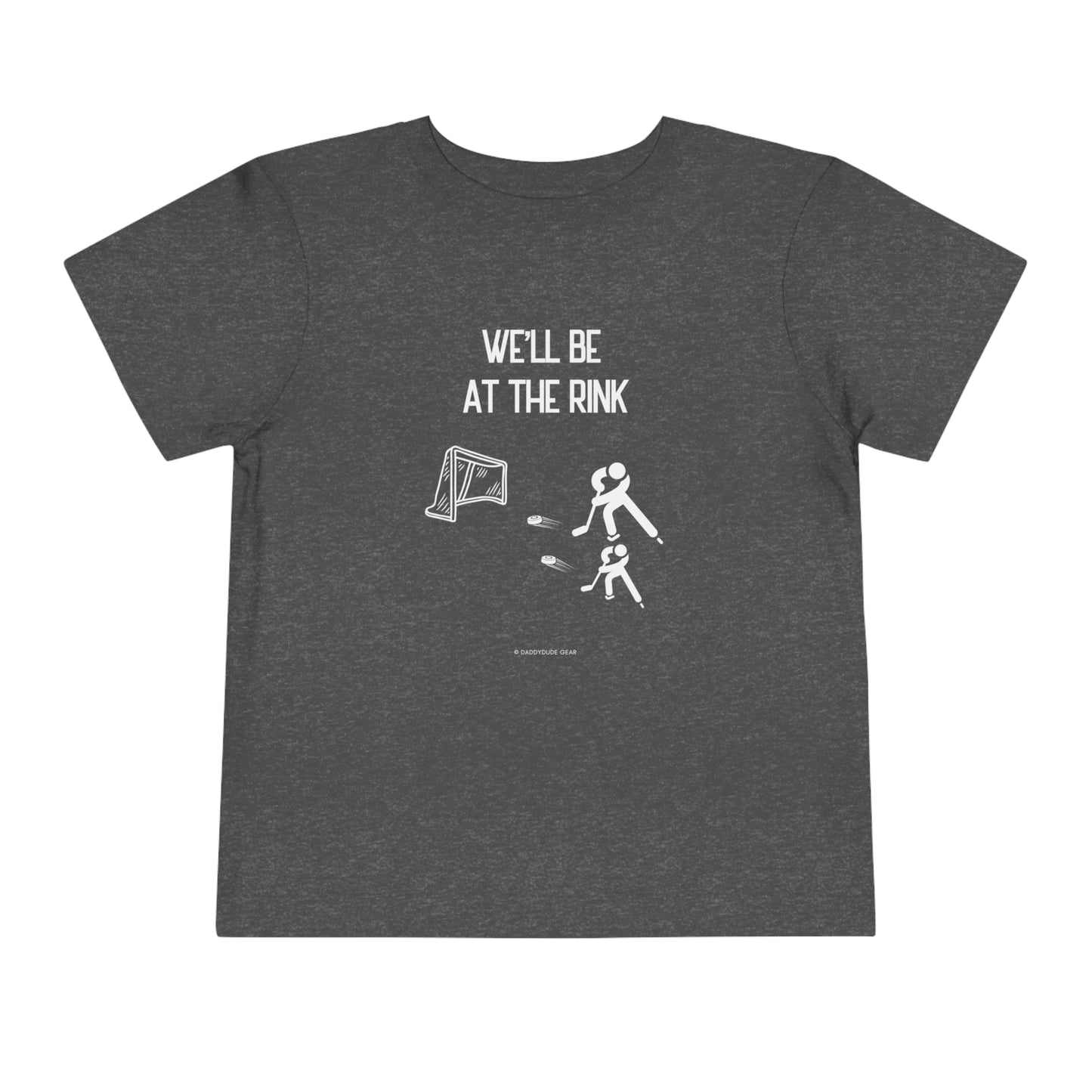 At the rink (toddler tee)