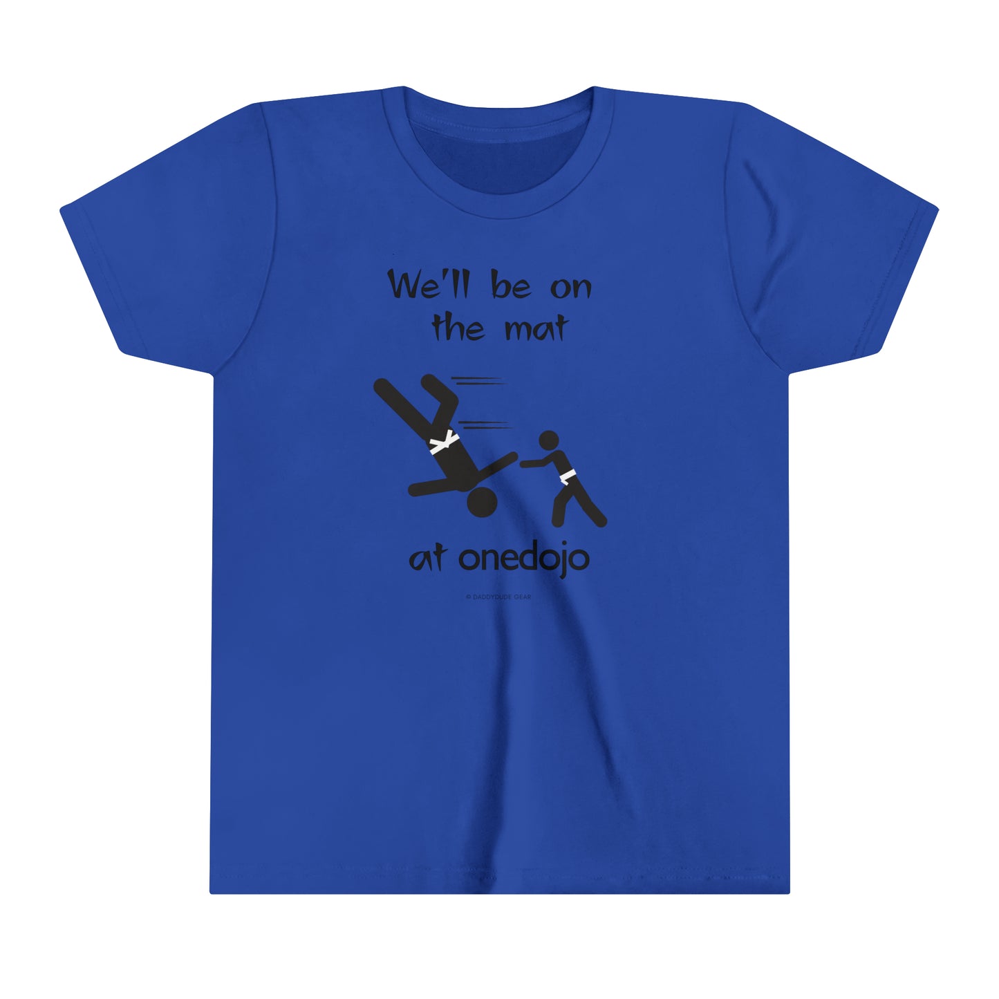 Aikido - there goes Dad at onedojo (youth tee)