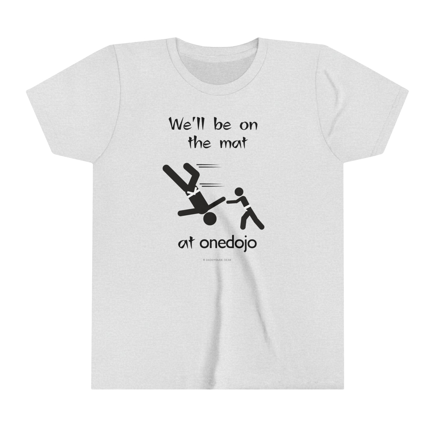 Aikido - there goes Dad at onedojo (youth tee)