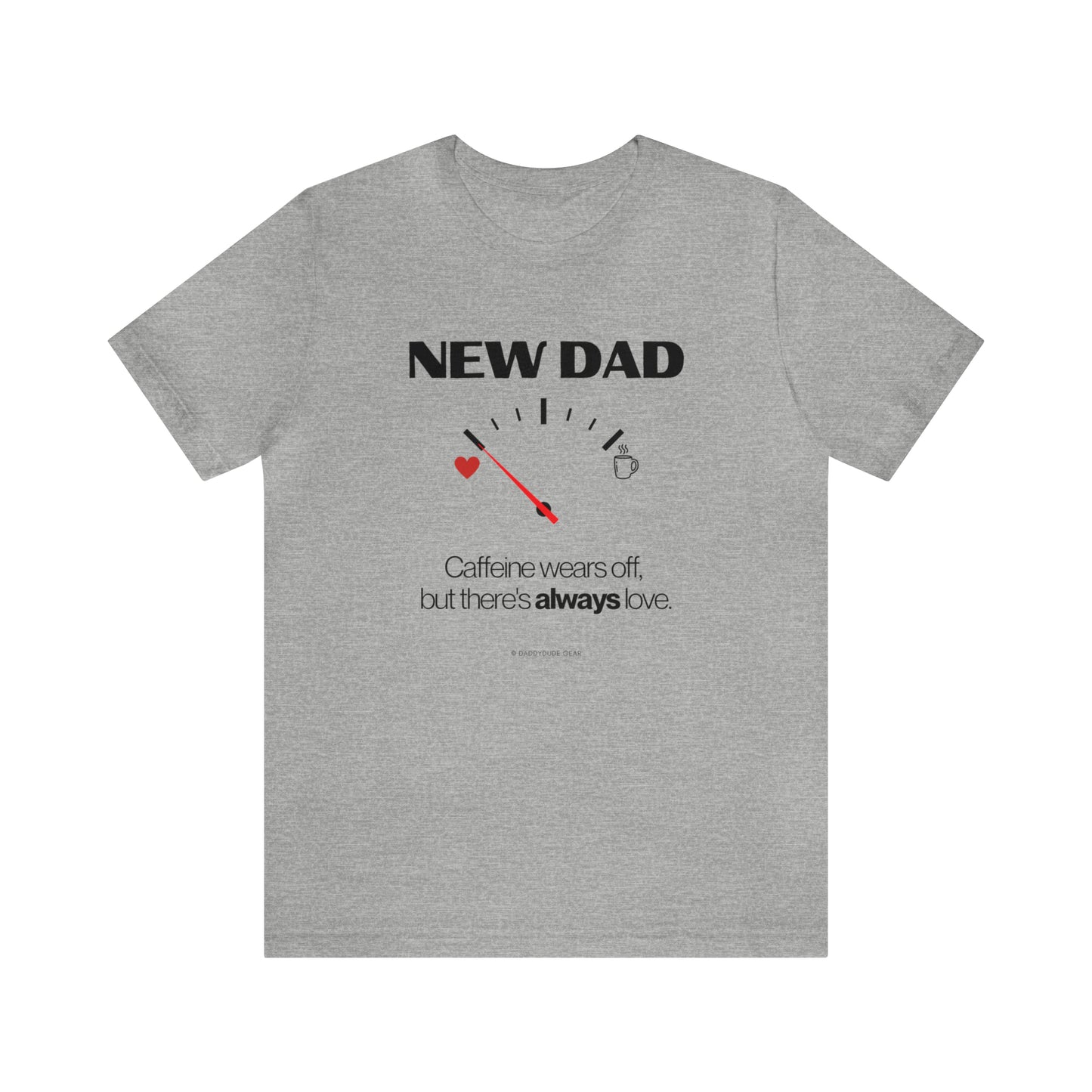 New Dad - caffeine gauge (tee)