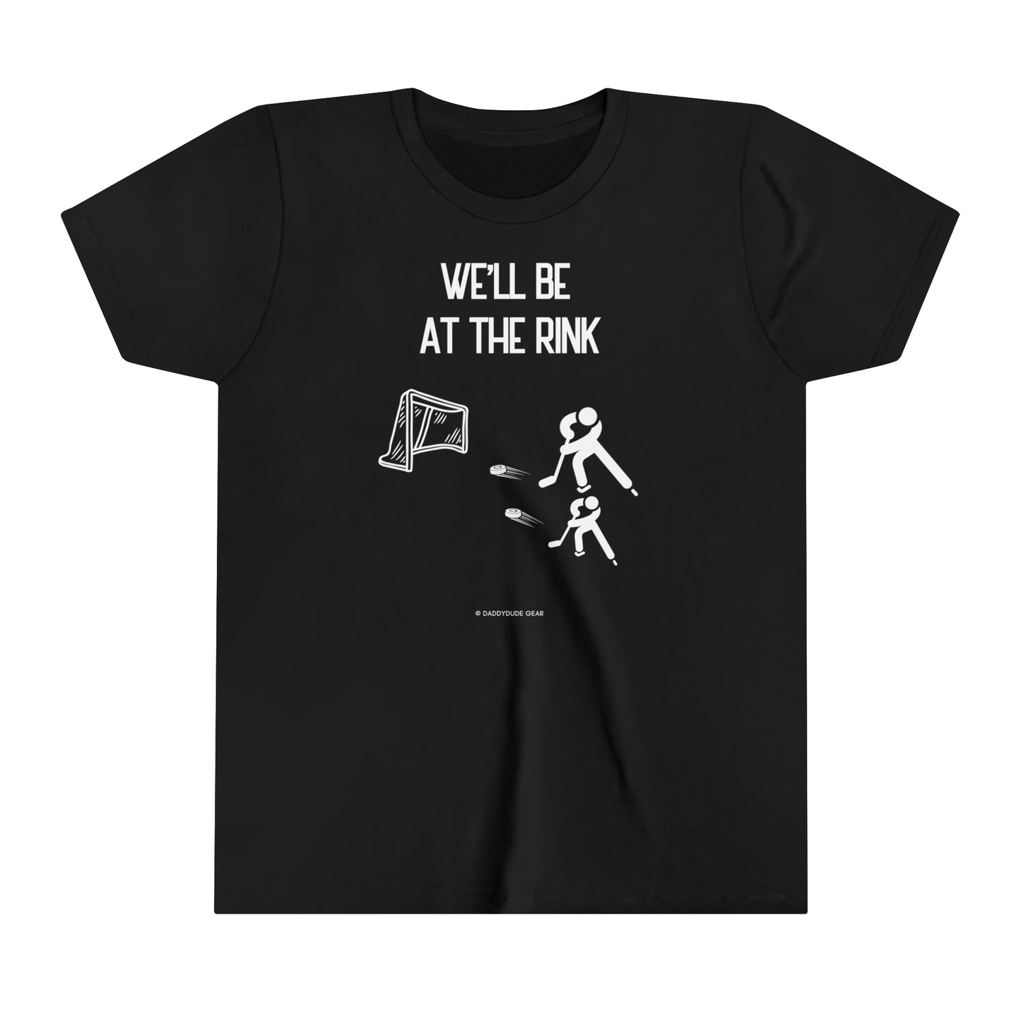 At the rink (youth tee)