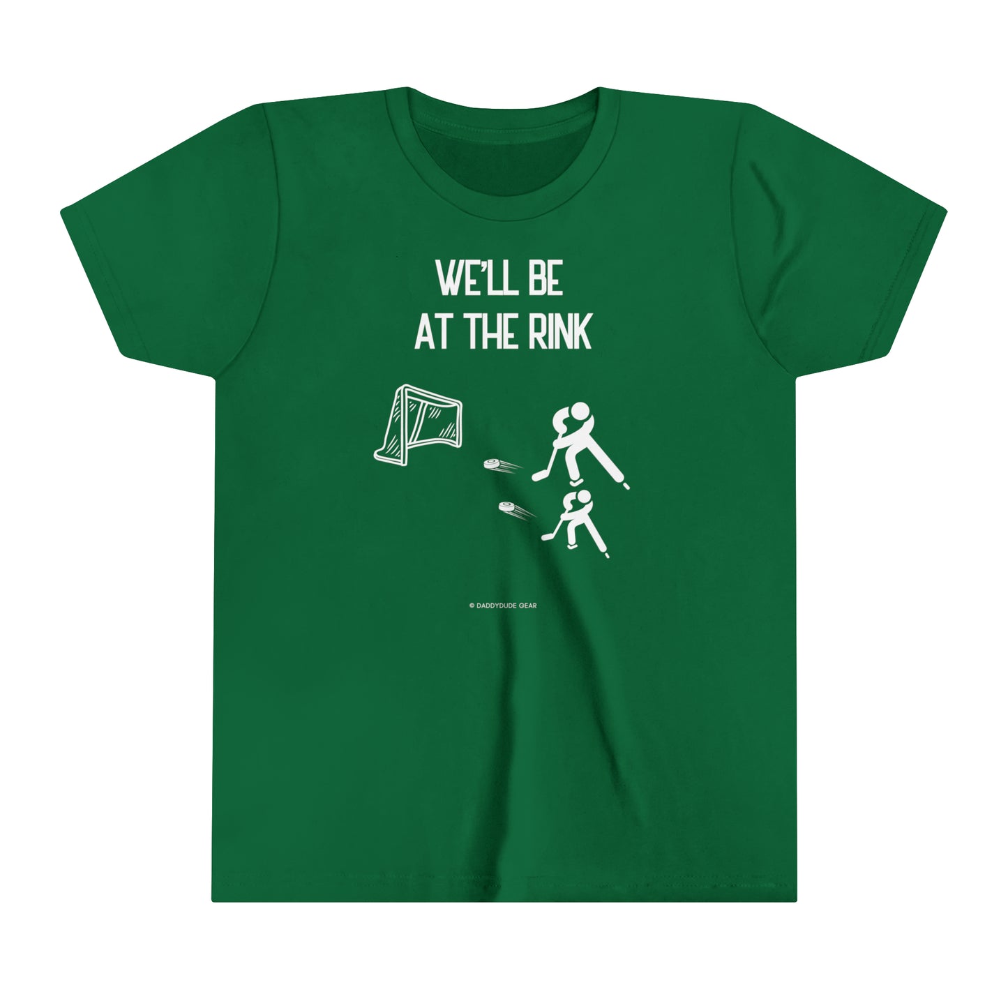 At the rink (youth tee)