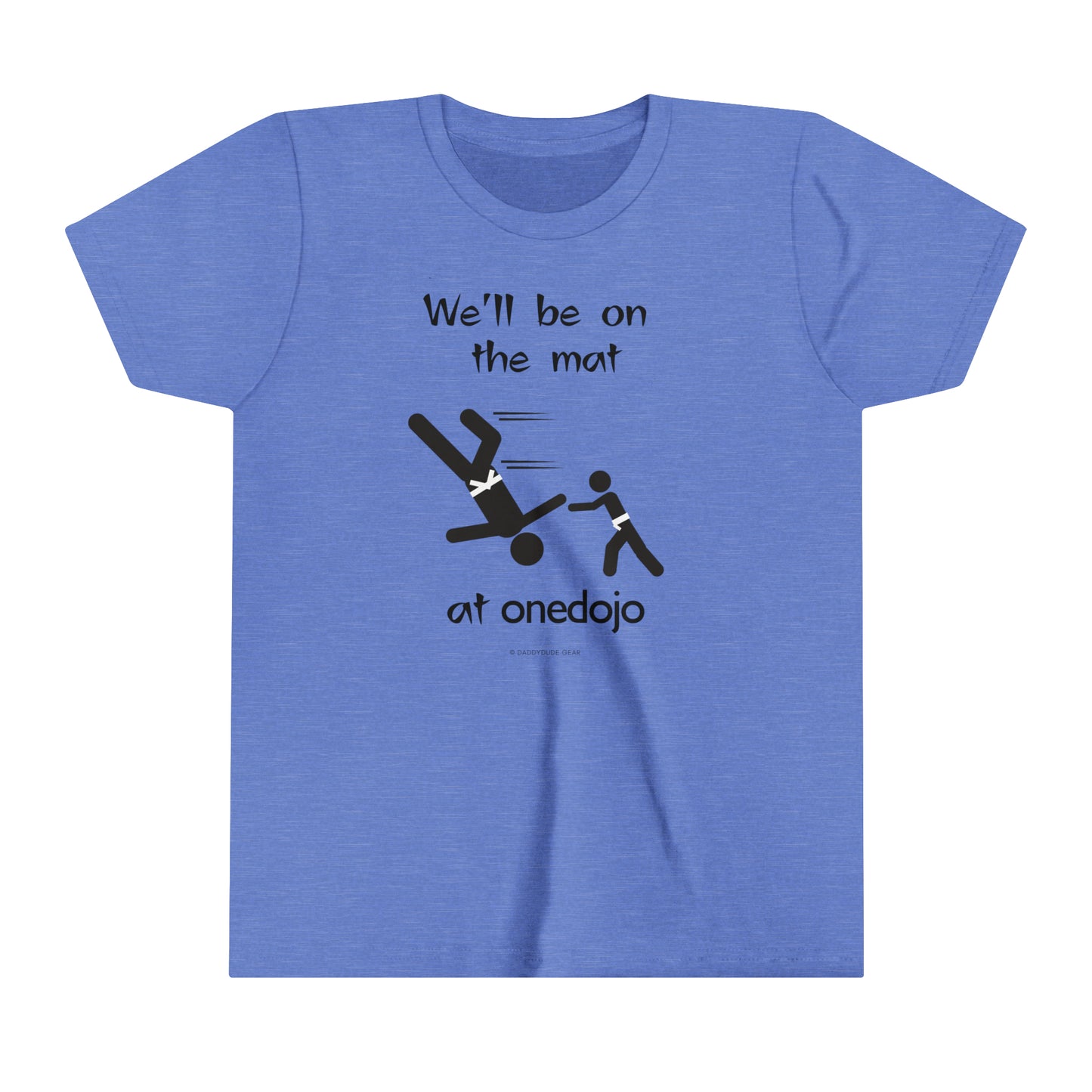 Aikido - there goes Dad at onedojo (youth tee)