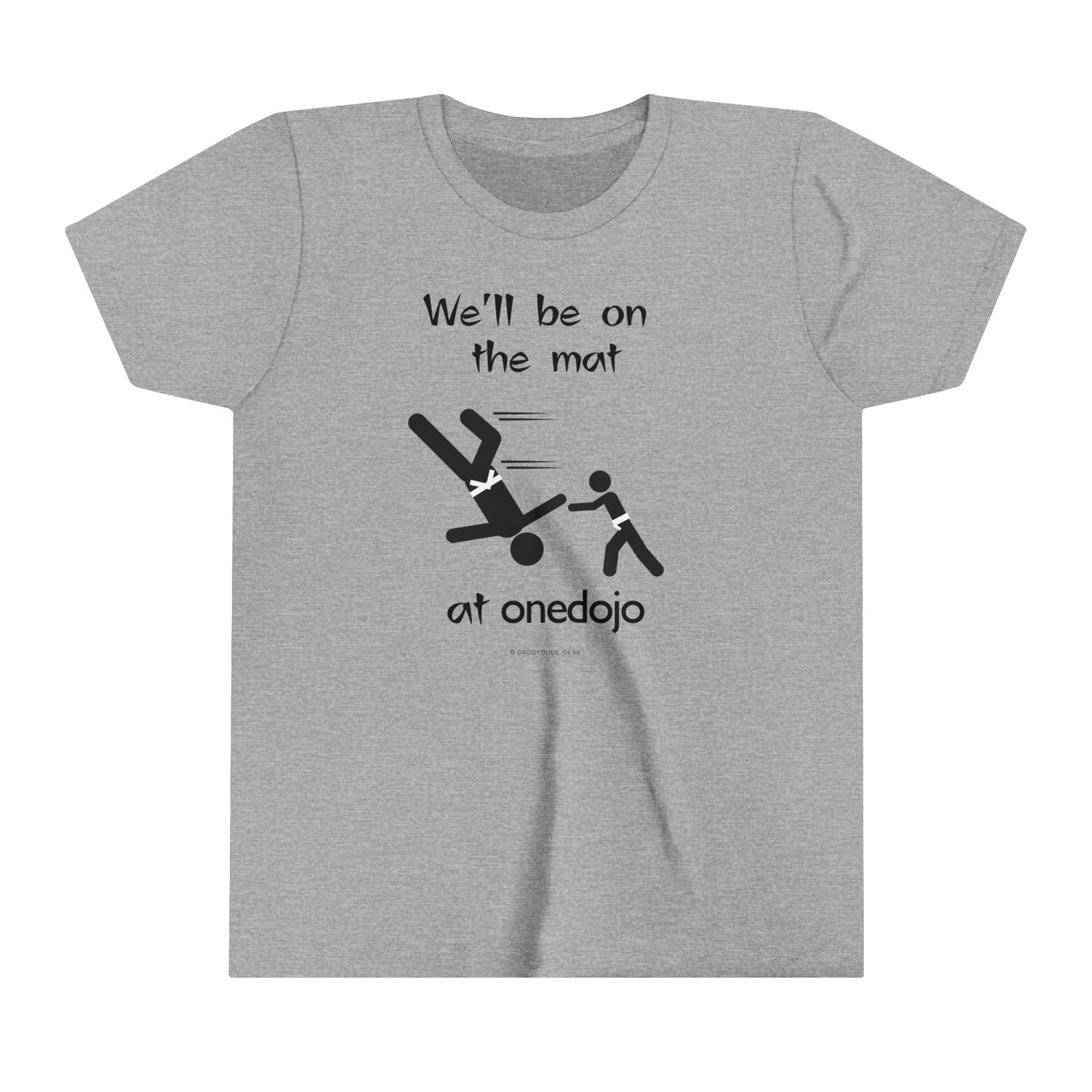 Aikido - there goes Dad at onedojo (youth tee)