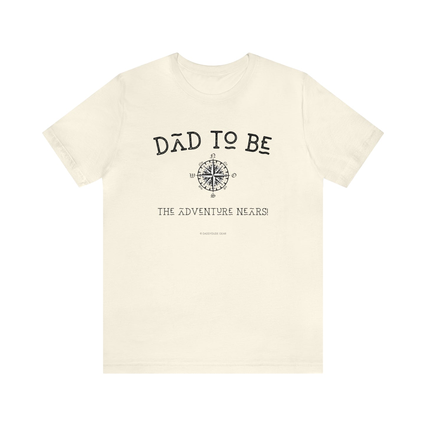 Dad-to-be Adventure Nears (adult tee)