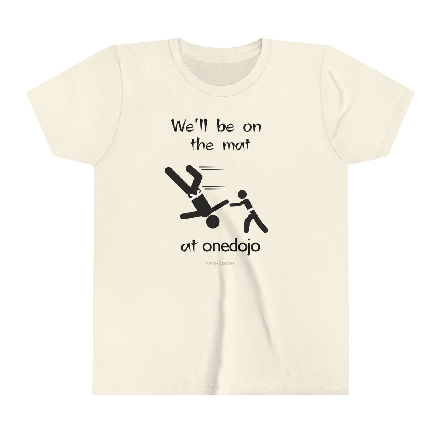 Aikido - there goes Dad at onedojo (youth tee)