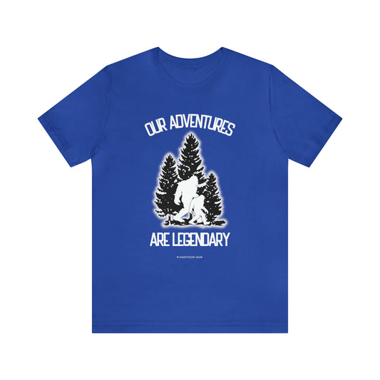 Our Adventures are Legendary - yetis (adult tee)