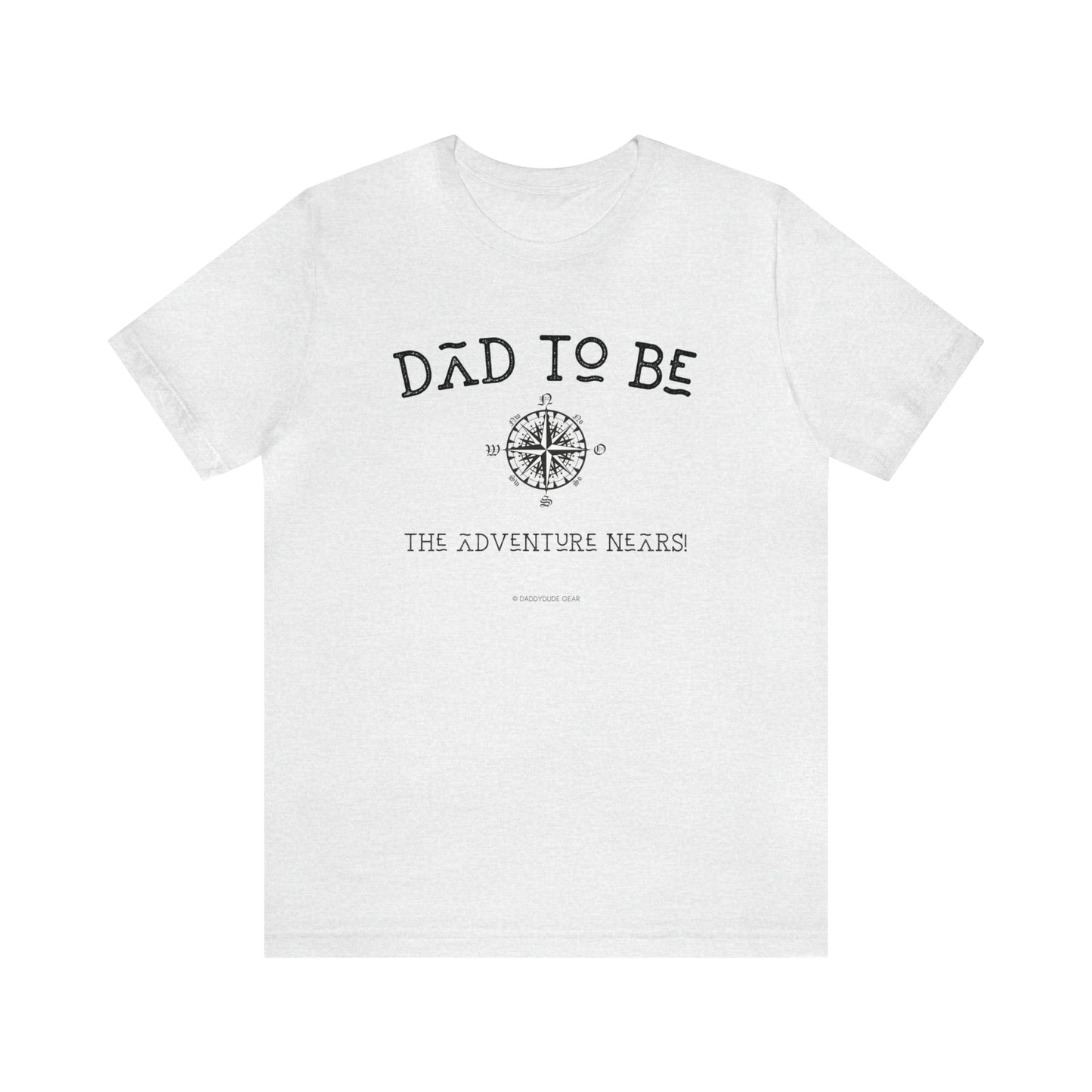 Dad-to-be Adventure Nears (adult tee)