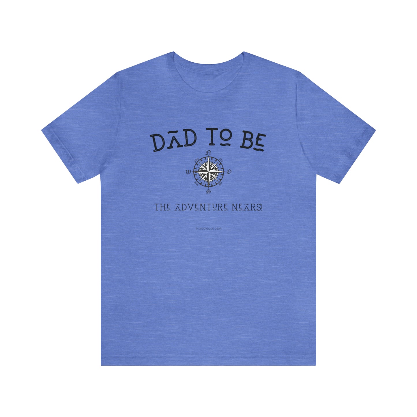 Dad-to-be Adventure Nears (adult tee)