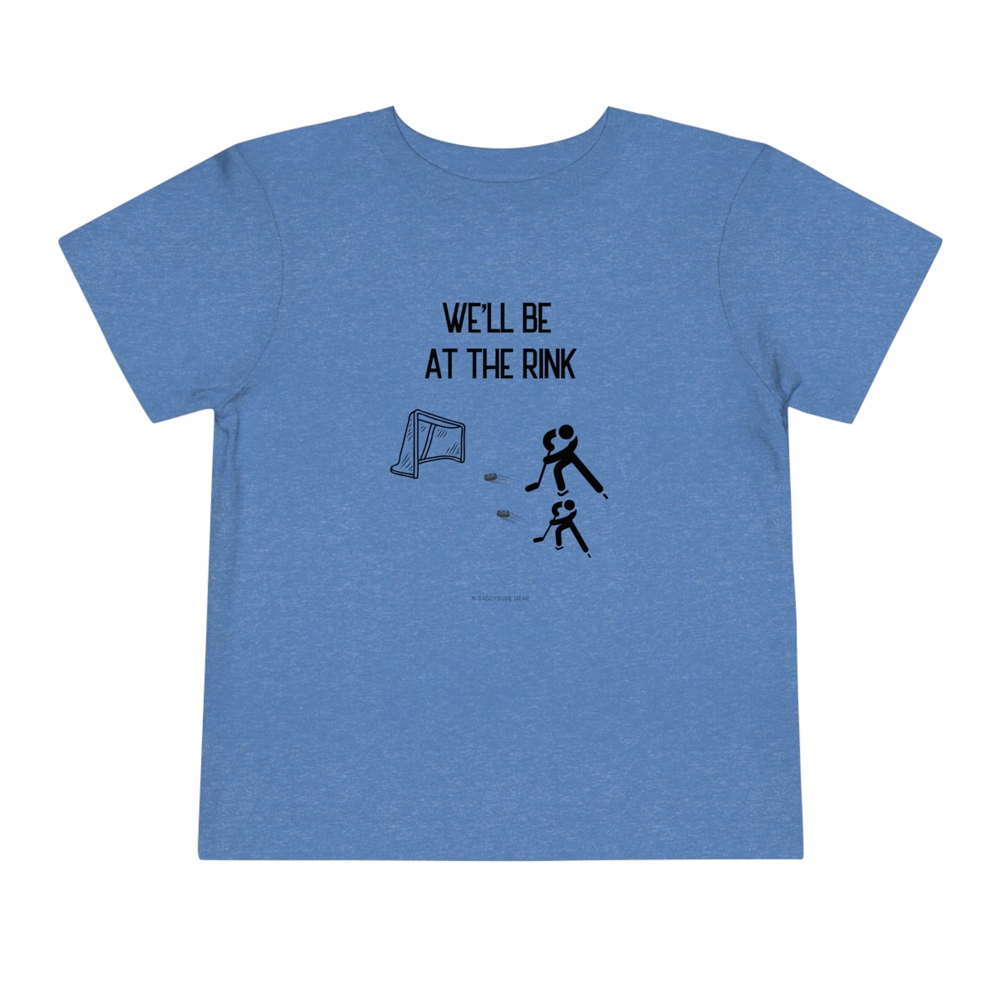 At the rink (toddler tee)