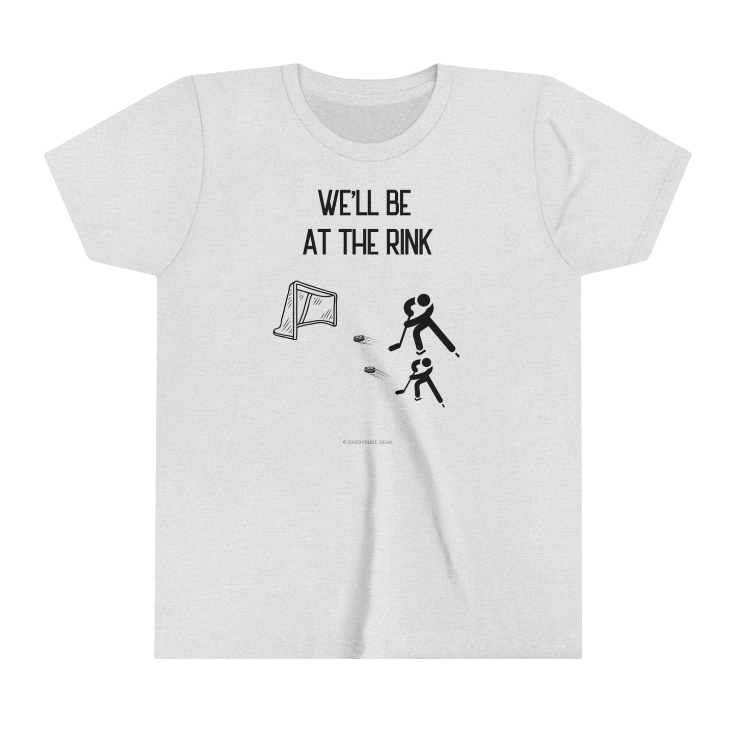 At the rink (youth tee)