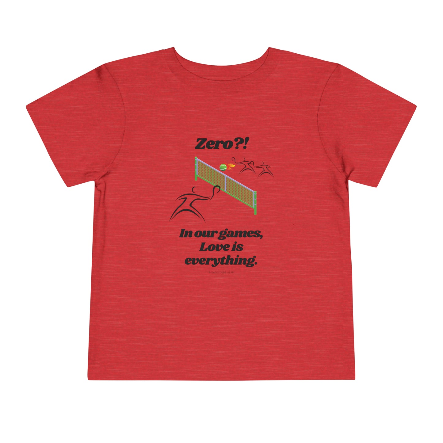 Tennis Love (toddler tee)