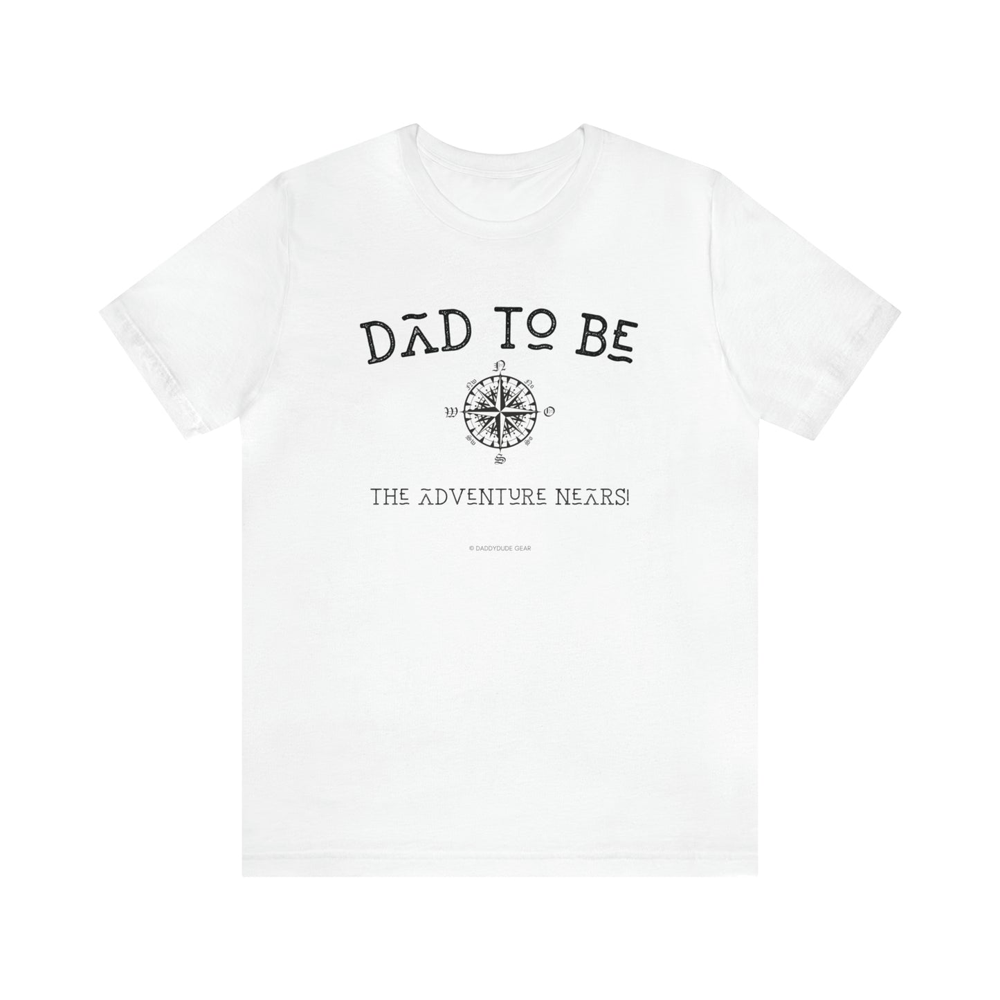 Dad-to-be Adventure Nears (adult tee)