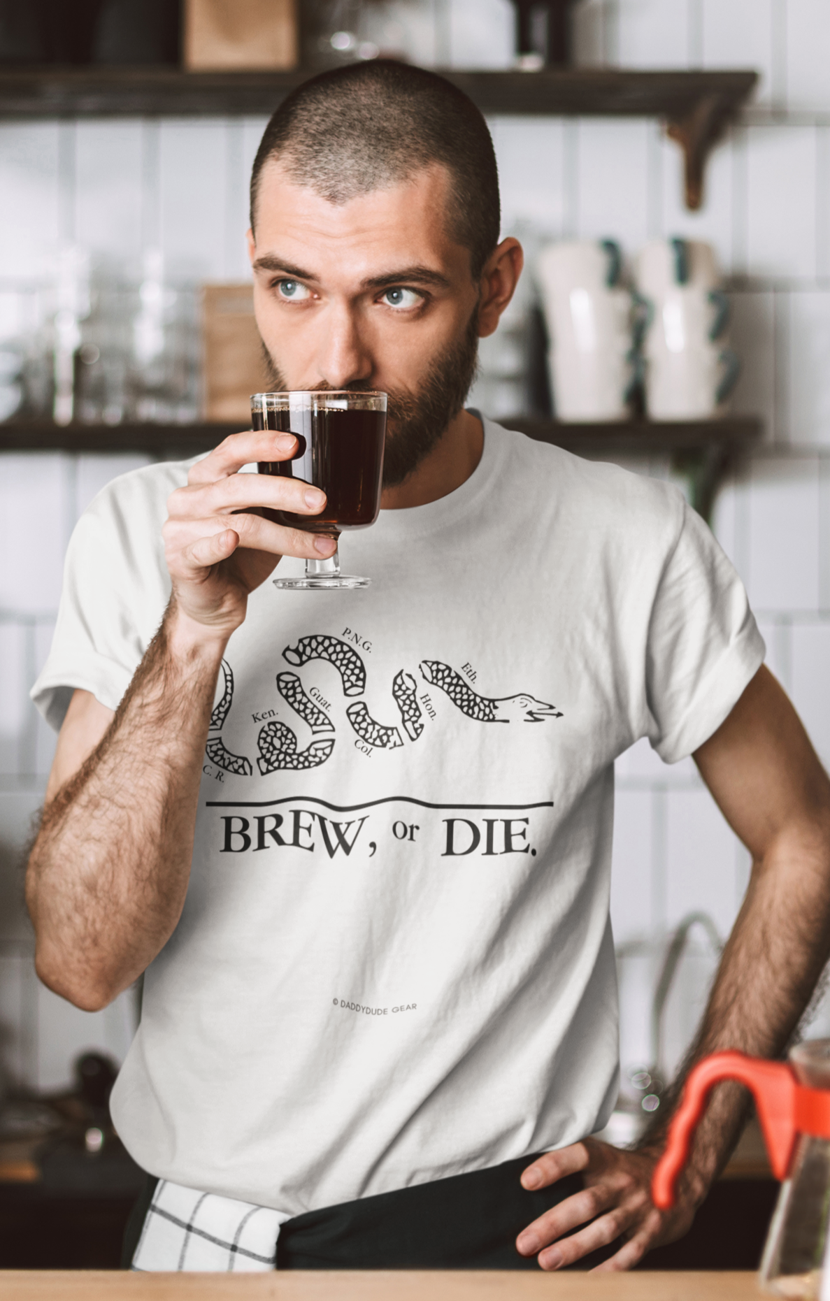 BREW, or DIE.  (tee)