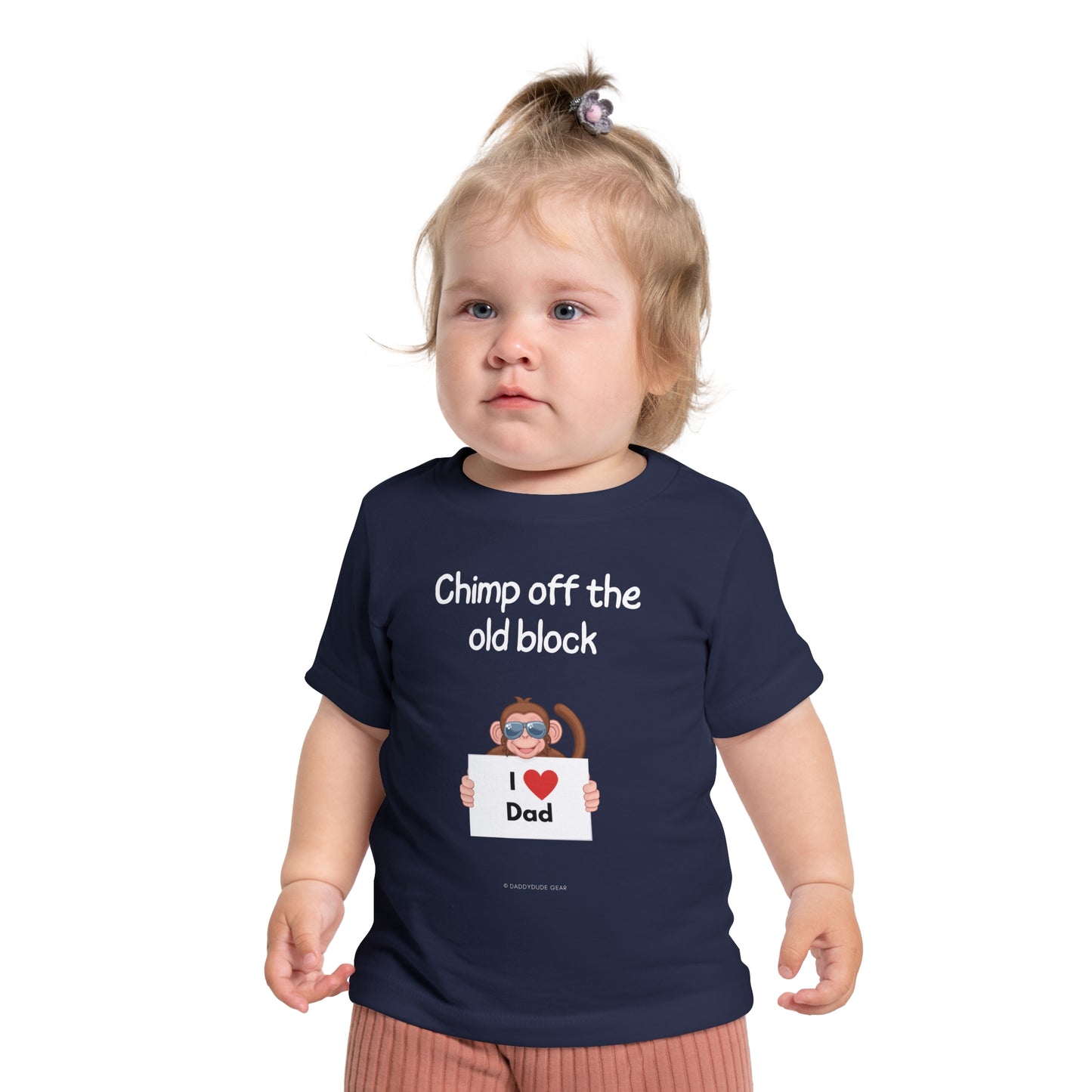 Chimp off the old block (Infant tee)