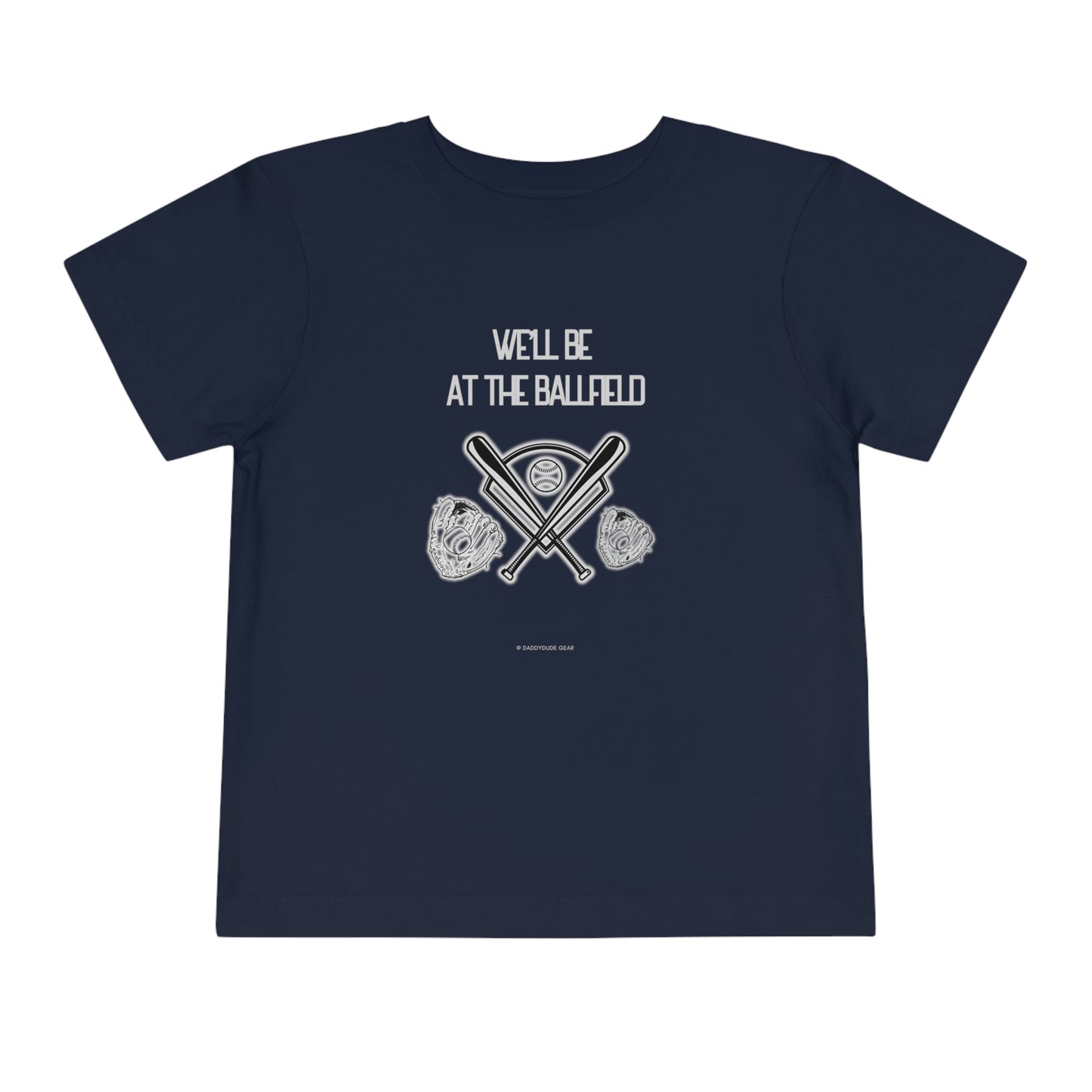 At the Ballfield (Toddler Tee)