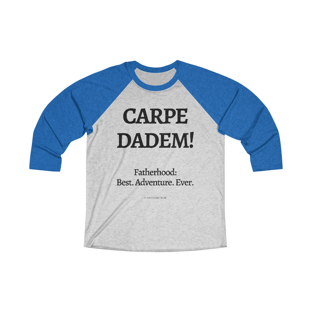 Carpe Dadem!  Best. Adventure. Ever.    (3/4 Sleeve Jersey)