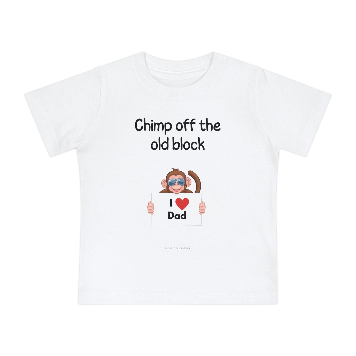 Chimp off the old block (Infant tee)