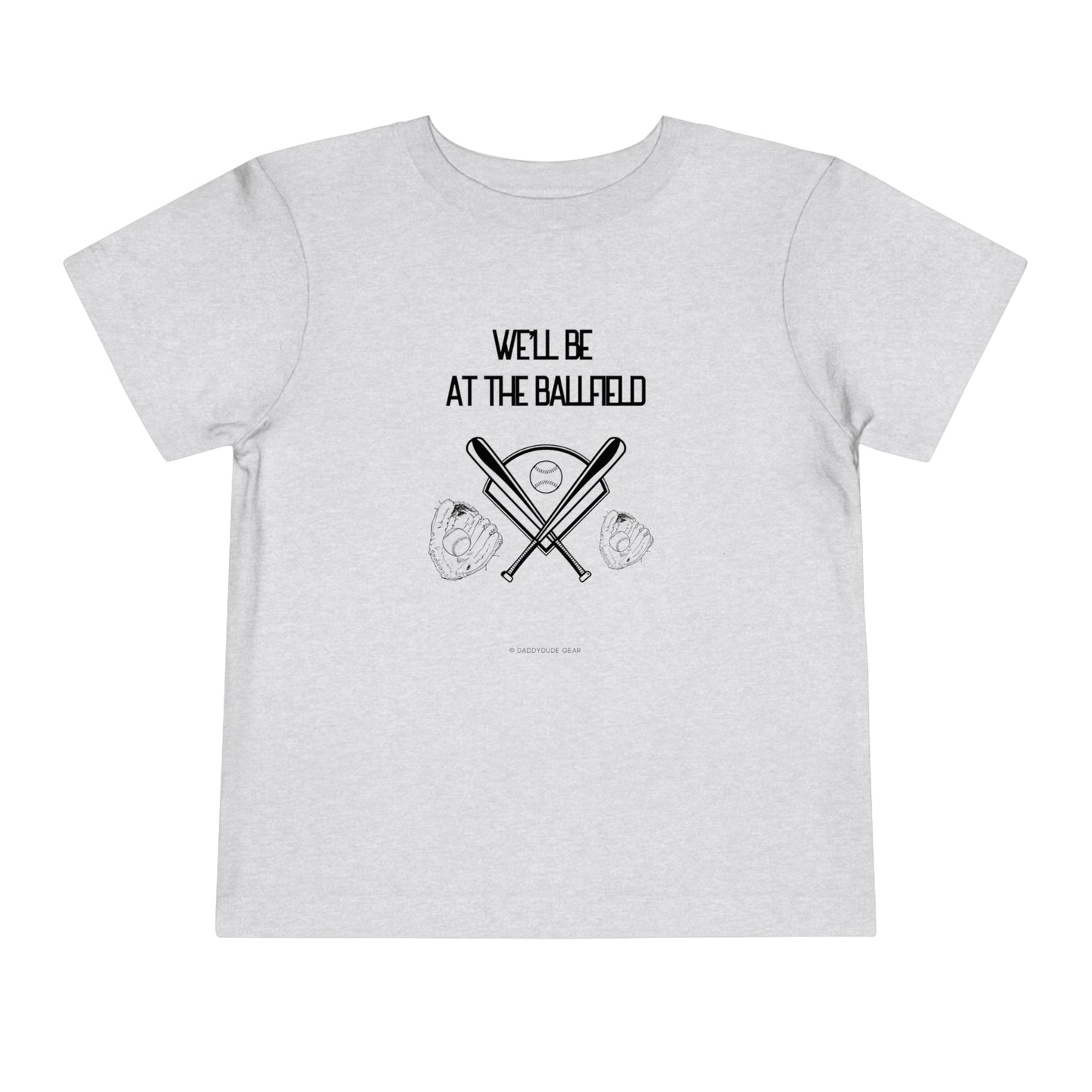 At the Ballfield (Toddler Tee)