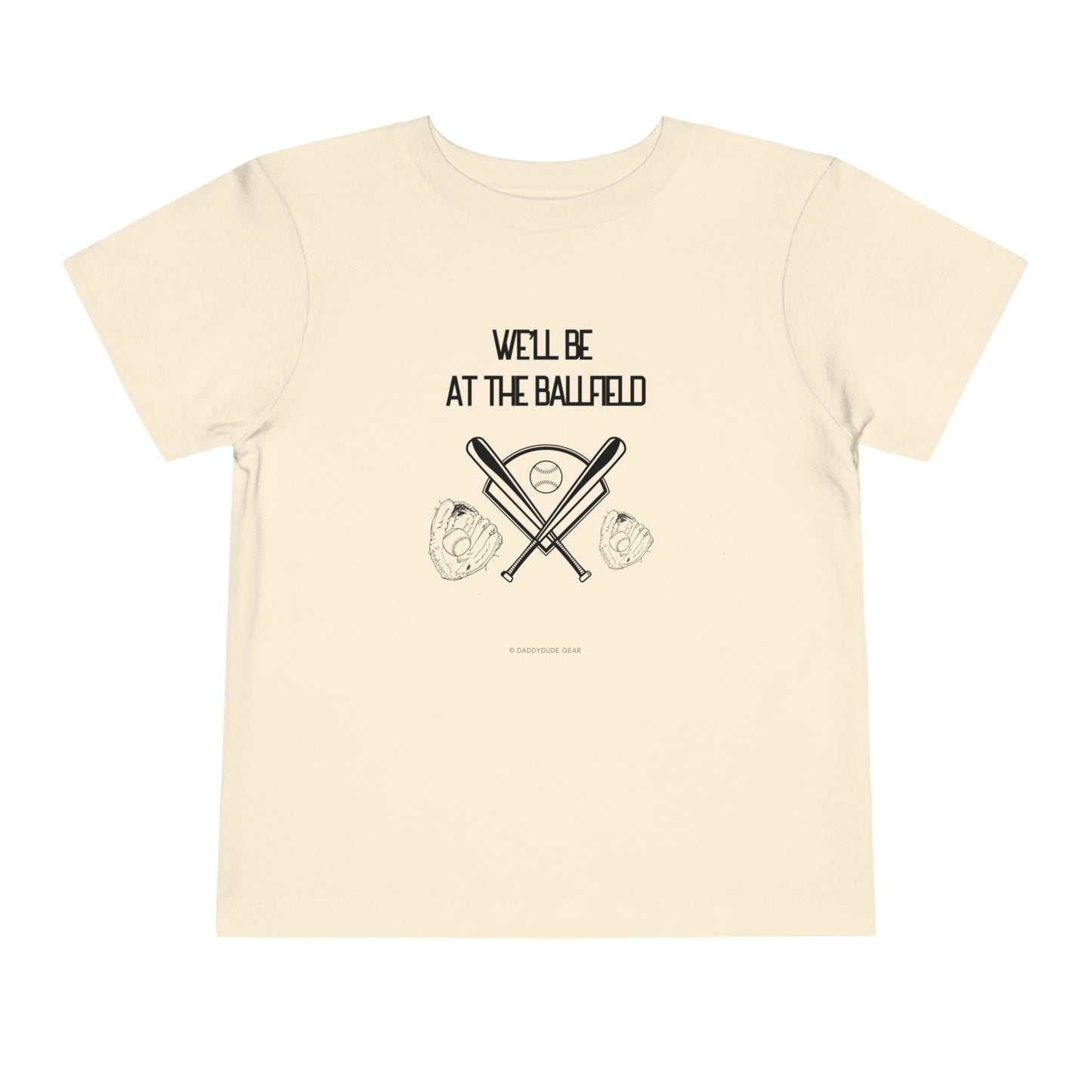 At the Ballfield (Toddler Tee)