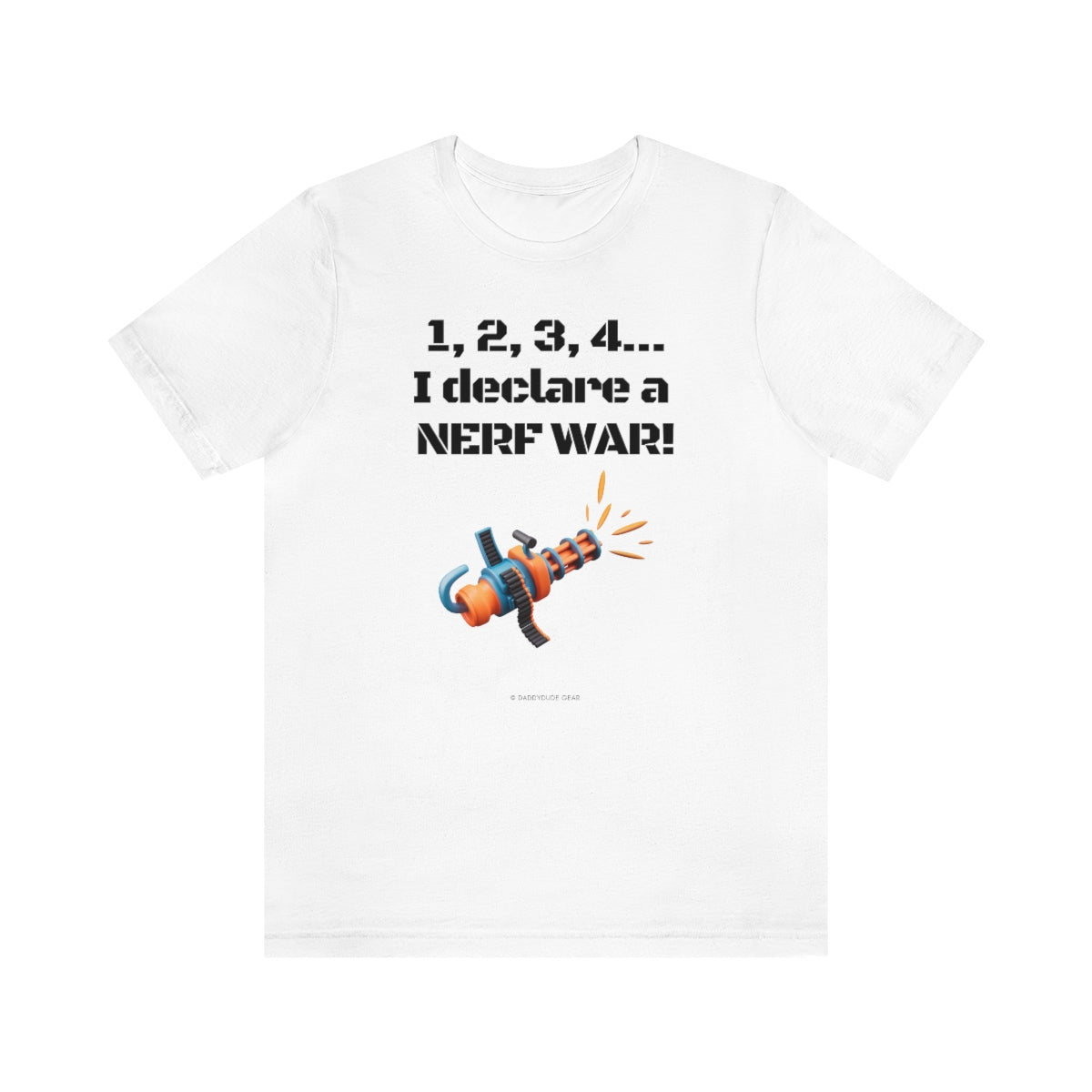 Nerf War! (adult tee)