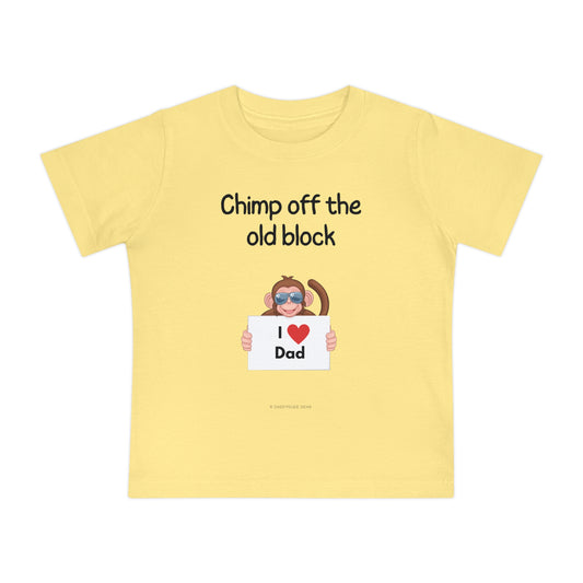 Chimp off the old block (Infant tee)