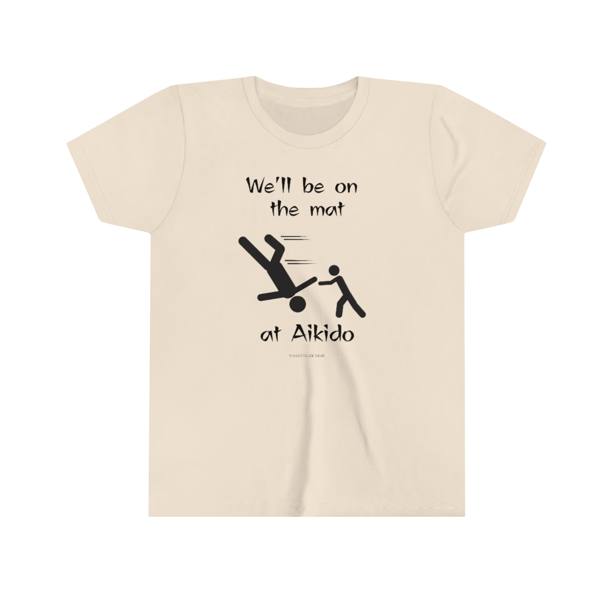 Aikido - There goes Dad!  (youth tee)