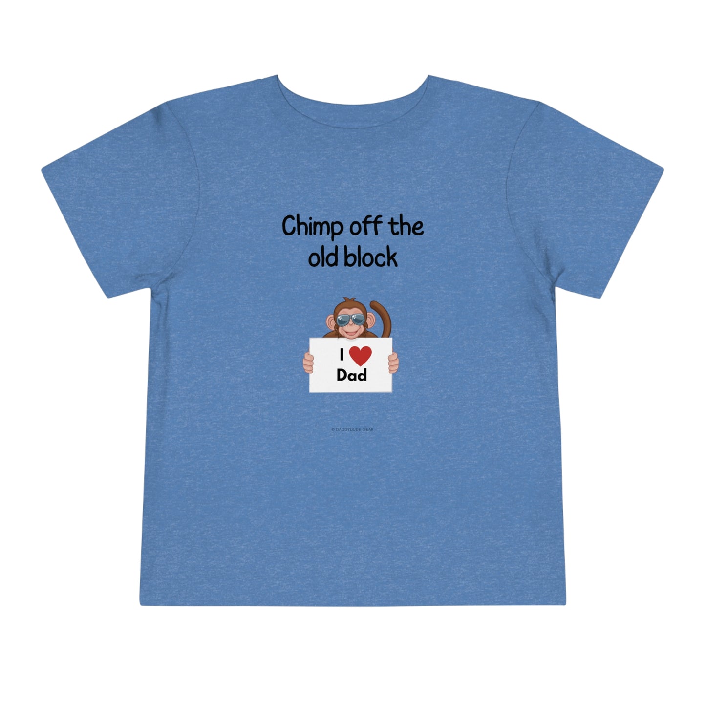 Chimp off the old block (toddler tee)