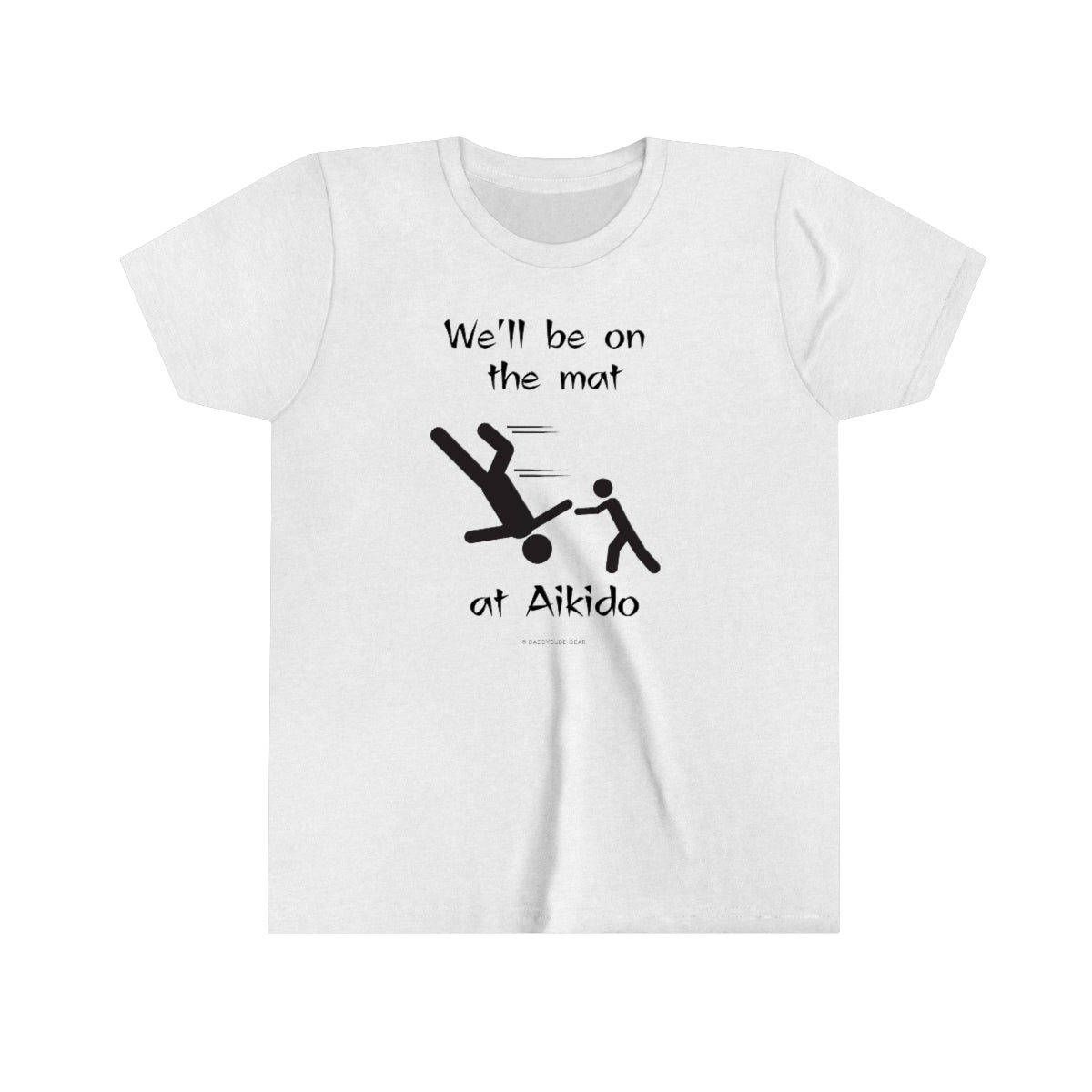 Aikido - There goes Dad!  (youth tee)