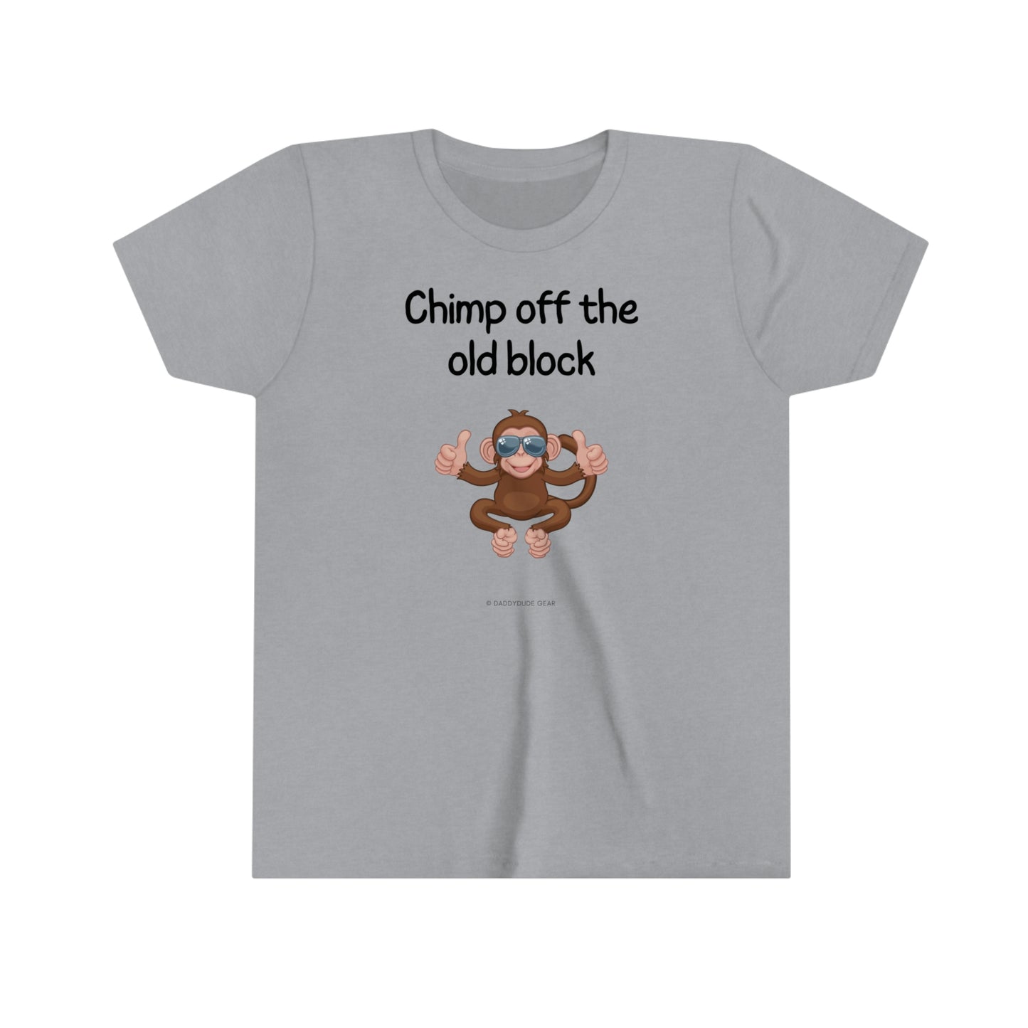 Chimp off the old block (youth tee)