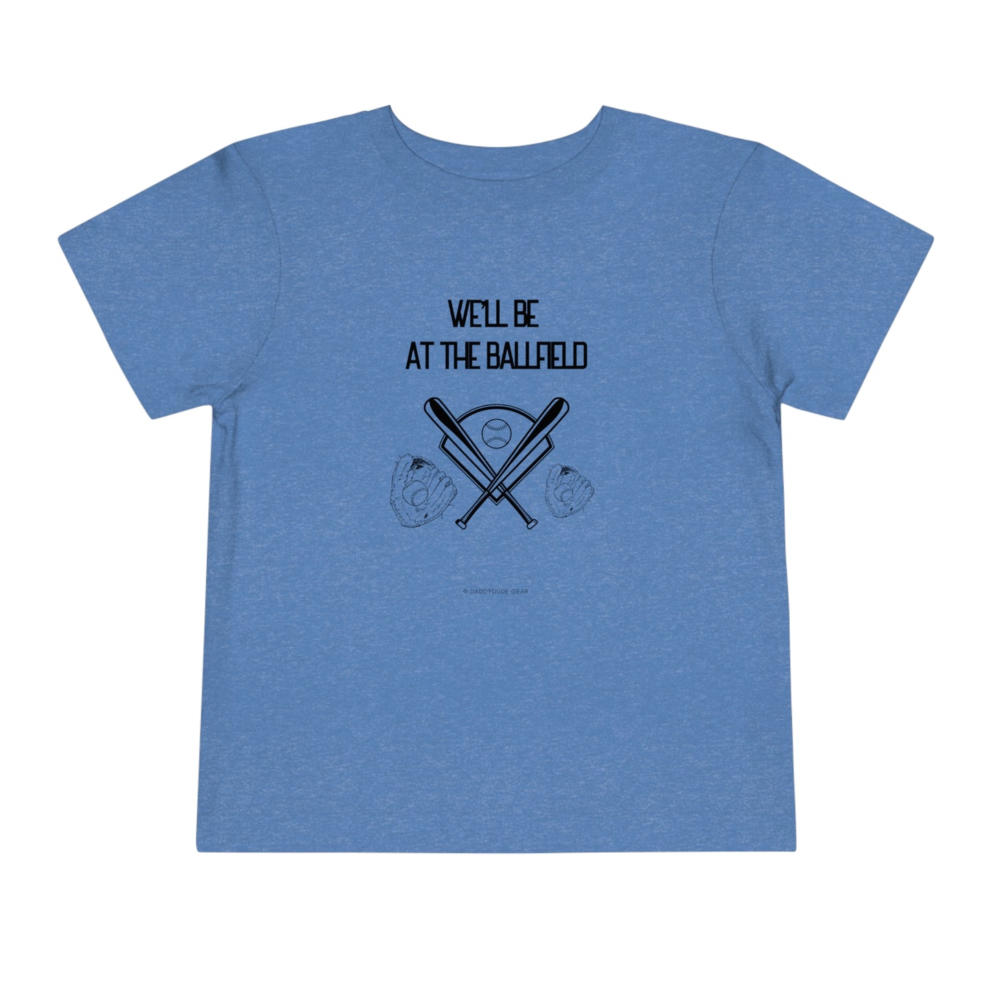 At the Ballfield (Toddler Tee)