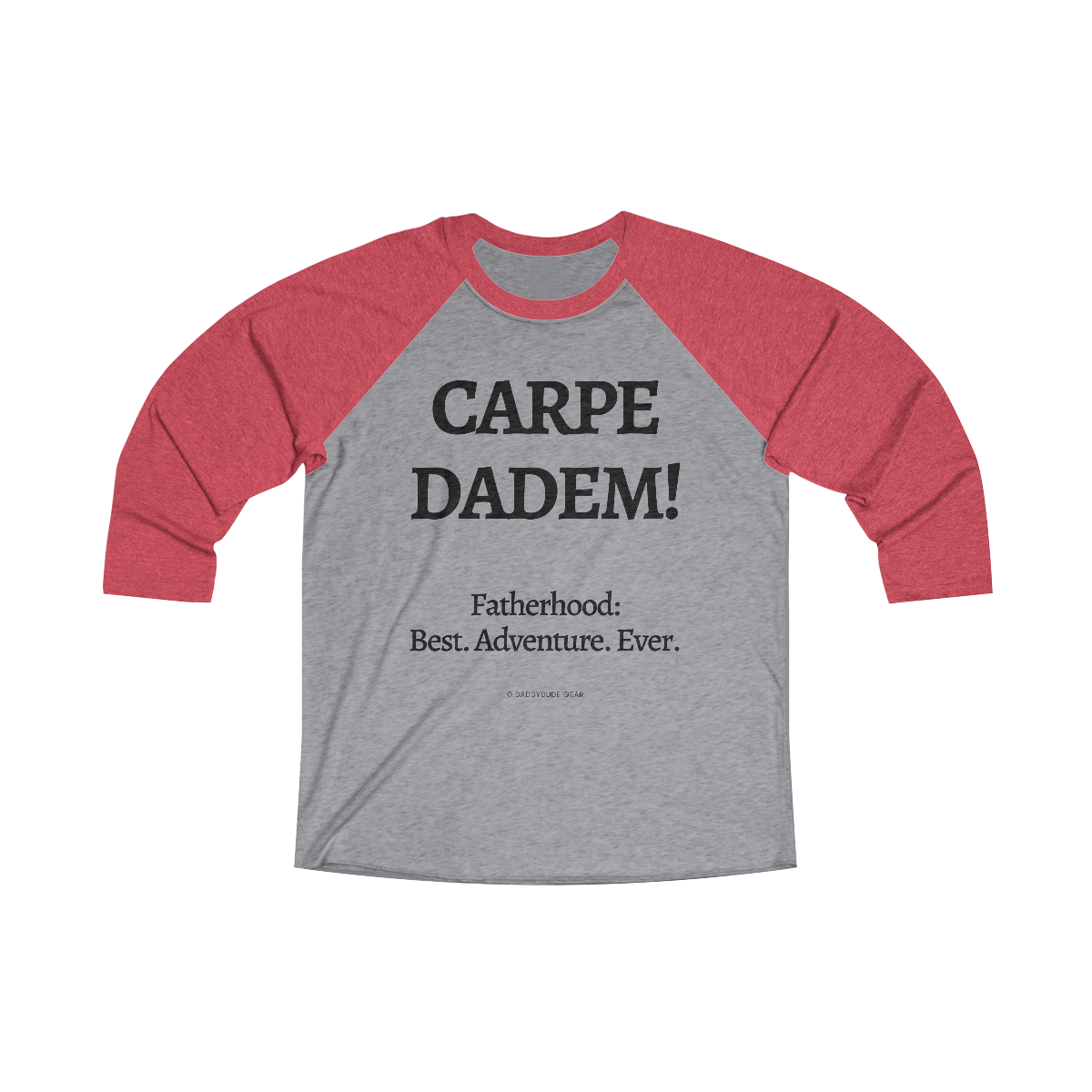 Carpe Dadem!  Best. Adventure. Ever.    (3/4 Sleeve Jersey)