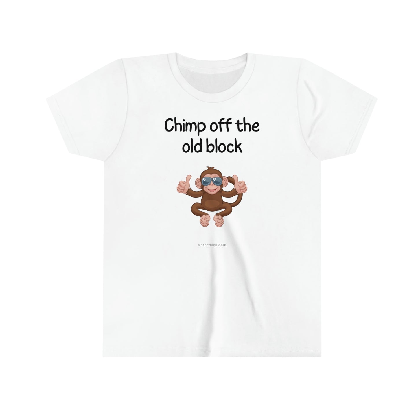 Chimp off the old block (youth tee)