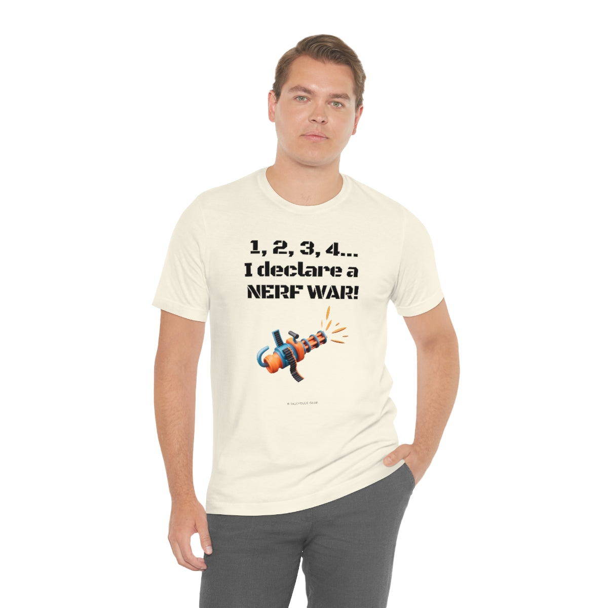 Nerf War! (adult tee)