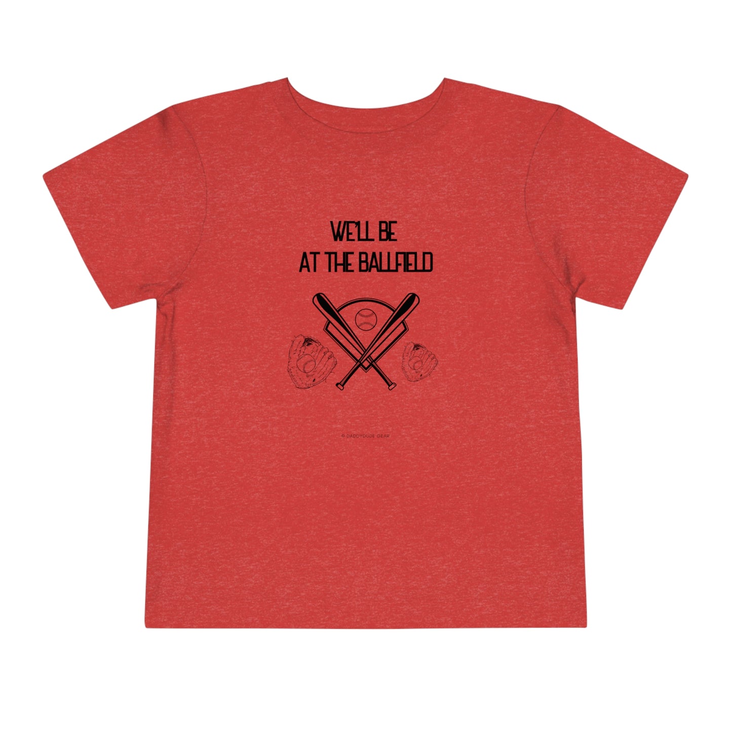 At the Ballfield (Toddler Tee)